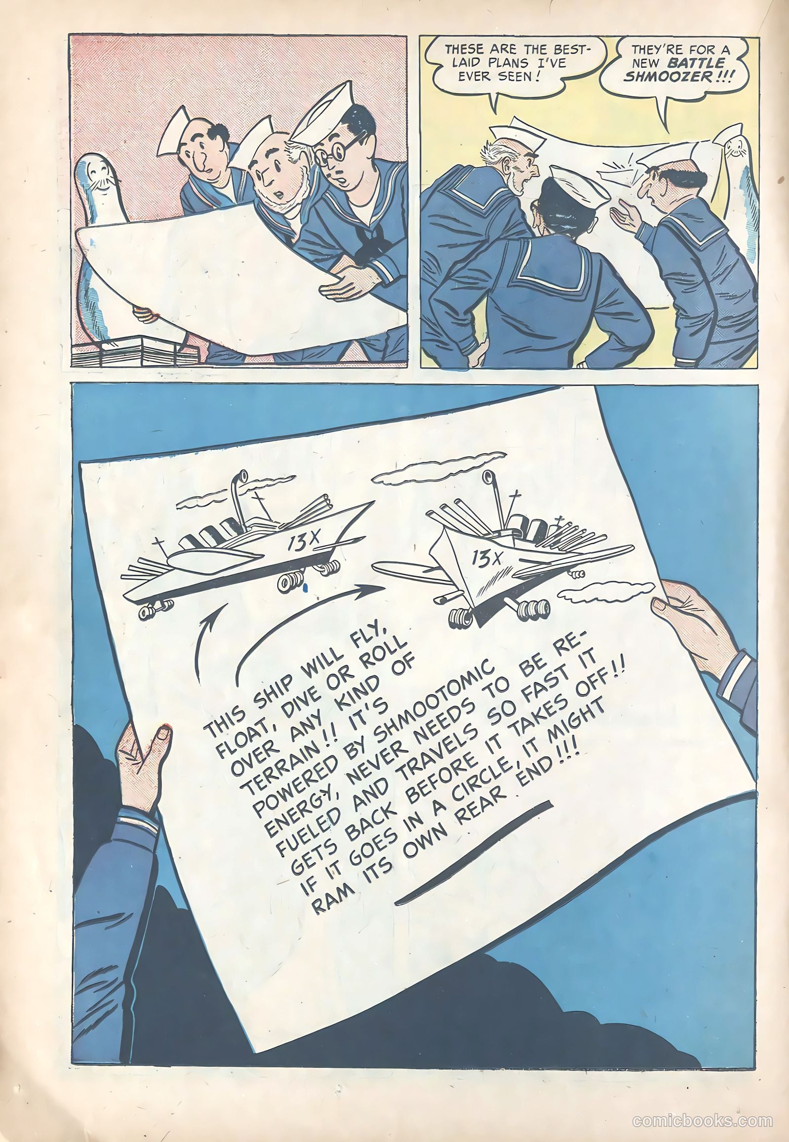 Li'l Abner Joins the Navy #nn (1950) — page 22 of 36