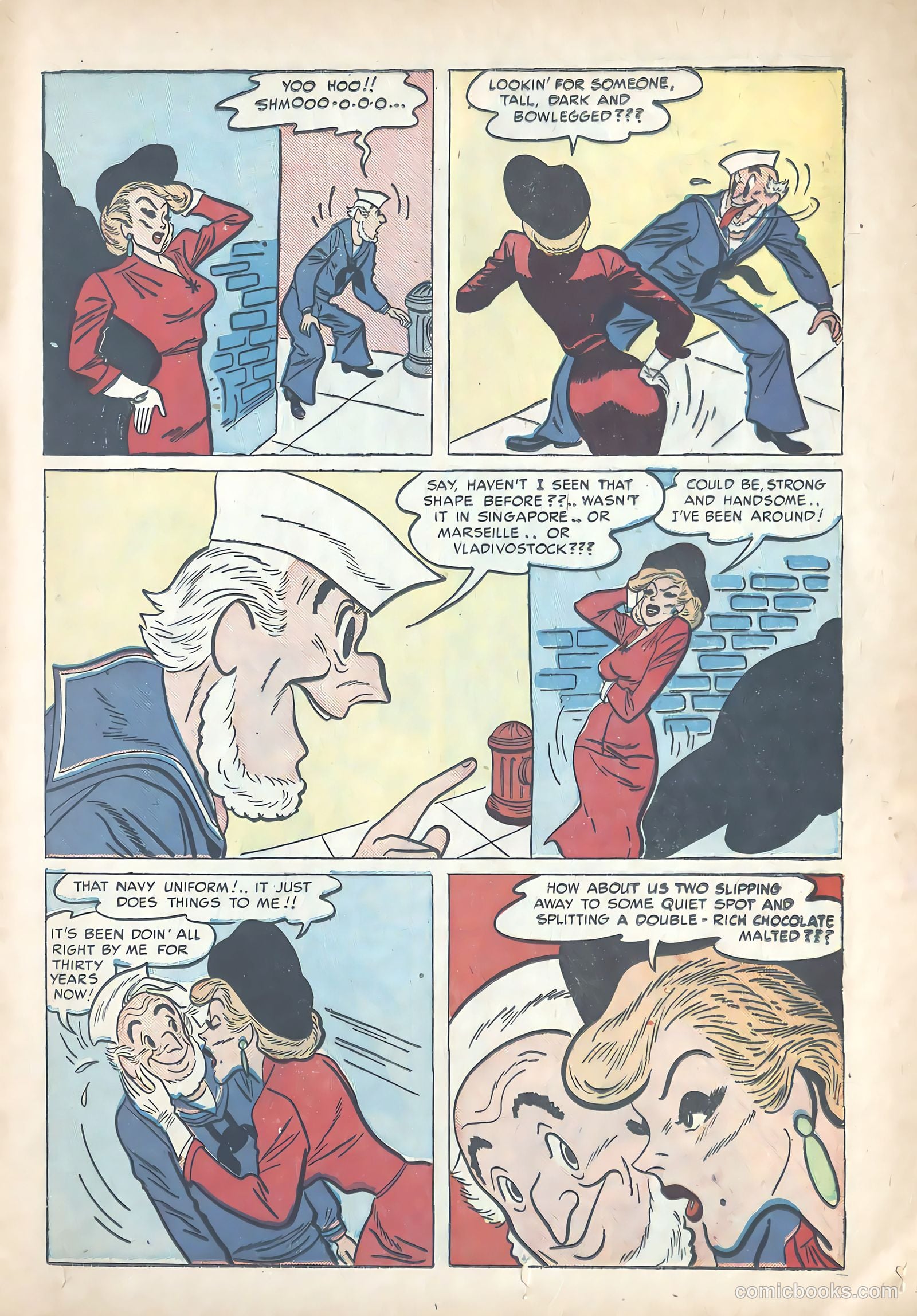 Li'l Abner Joins the Navy #nn (1950) — page 25 of 36