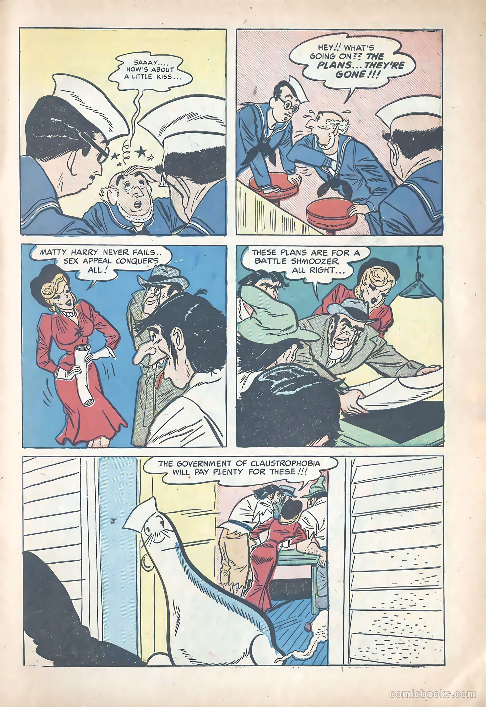 Li'l Abner Joins the Navy #nn (1950) — page 27 of 36