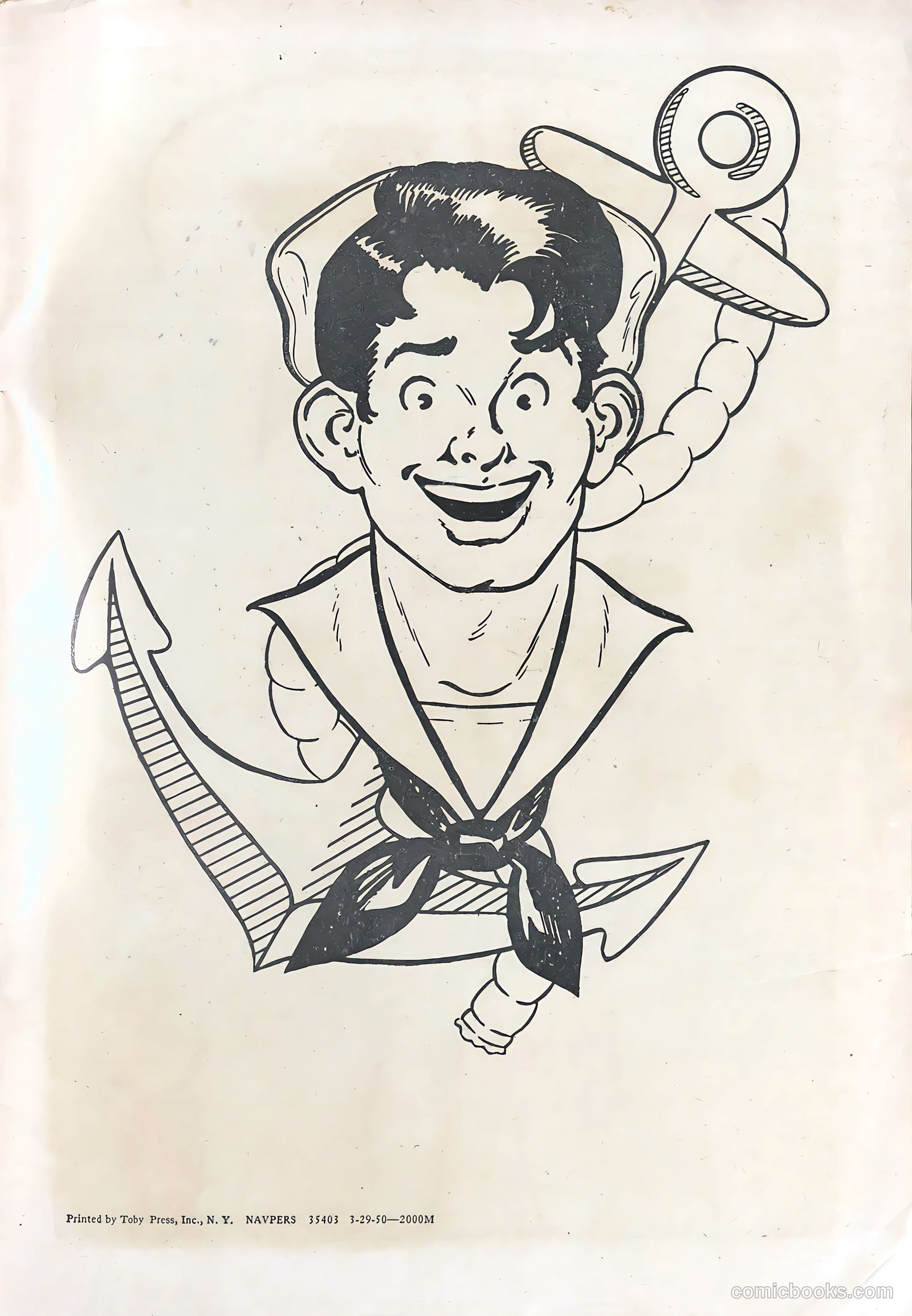 Li'l Abner Joins the Navy #nn (1950) — page 35 of 36