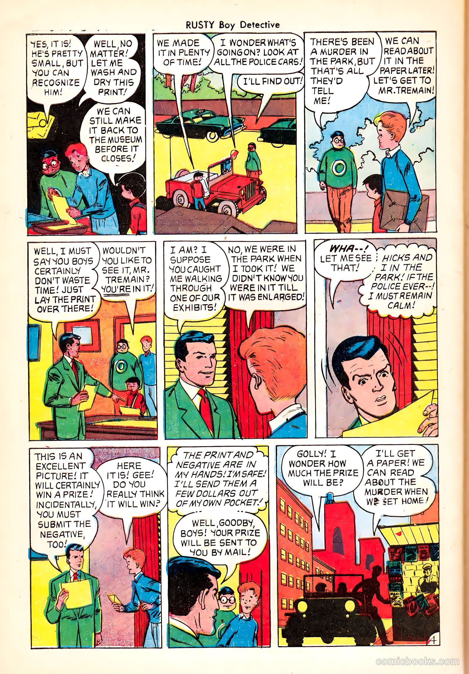 Rusty 3 - Boy Detective #1 — page 30 of 36