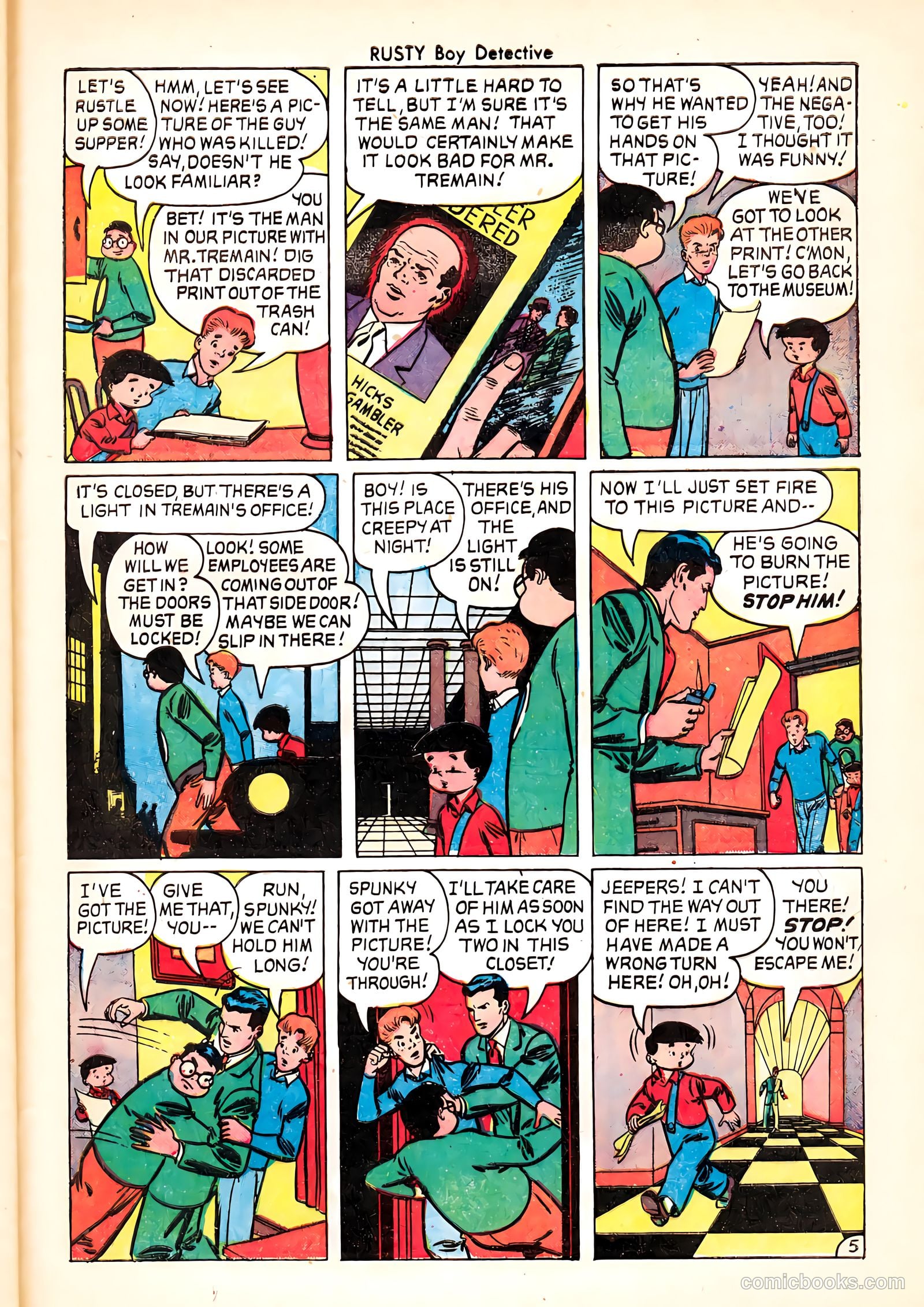 Rusty 3 - Boy Detective #1 — page 31 of 36