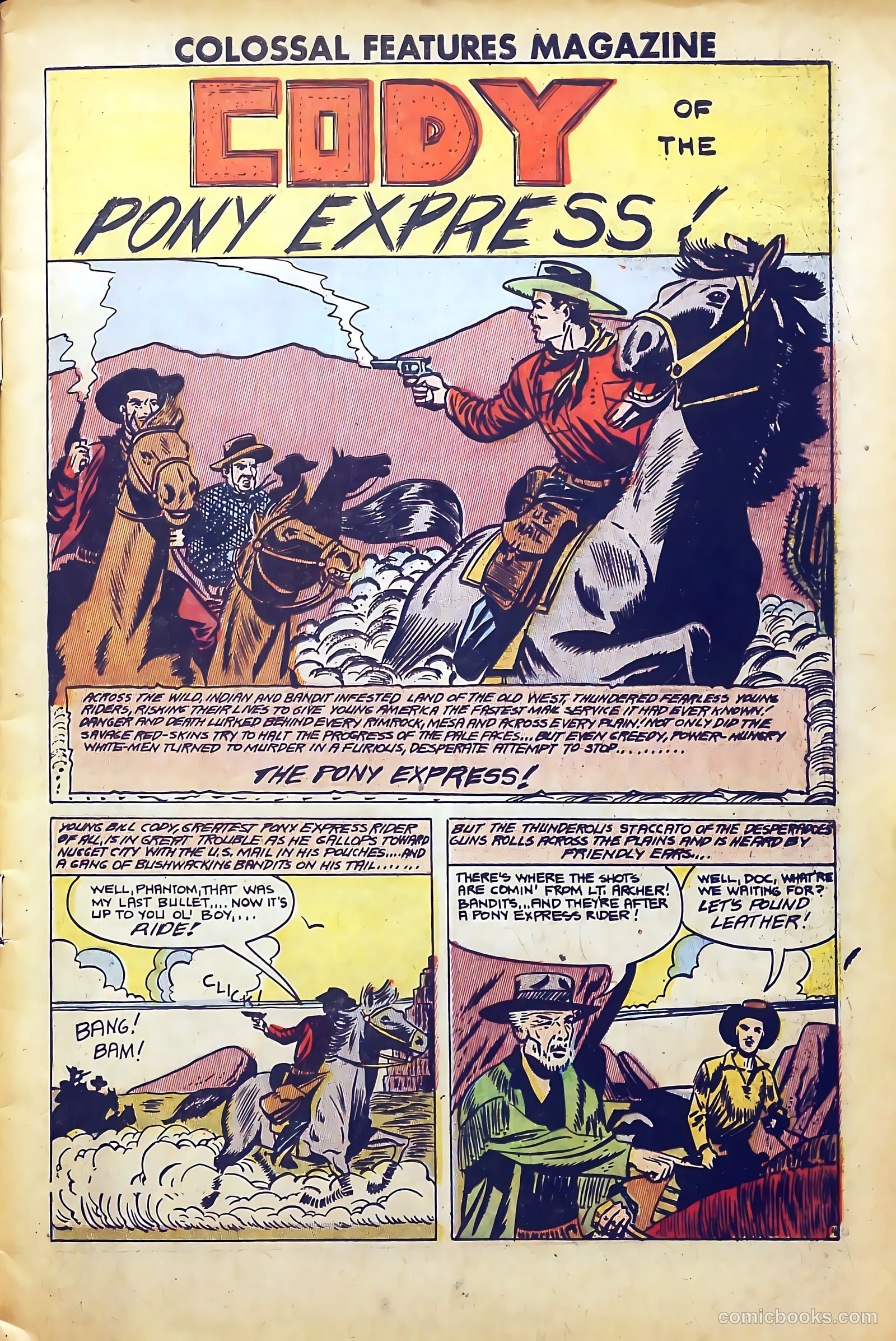 Colossal Features Magazine #2 (1950) — page 3 of 36