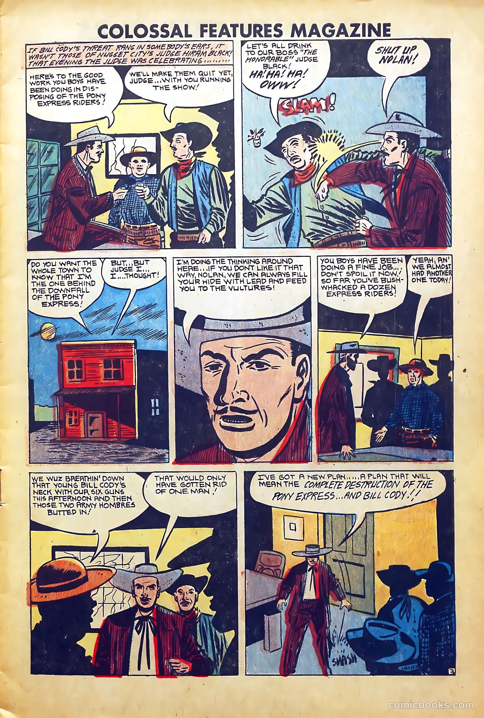 Colossal Features Magazine #2 (1950) — page 5 of 36
