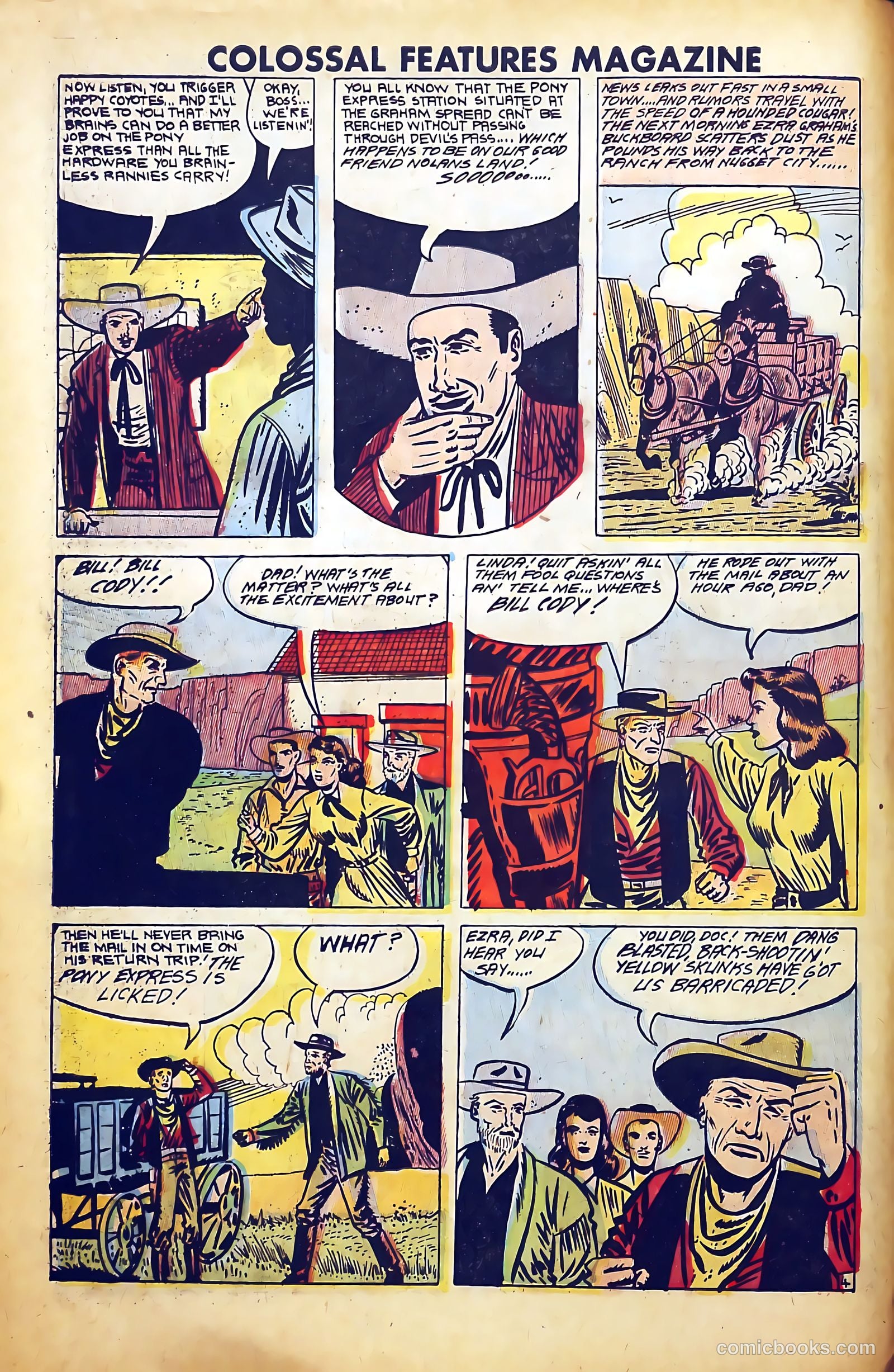 Colossal Features Magazine #2 (1950) — page 6 of 36