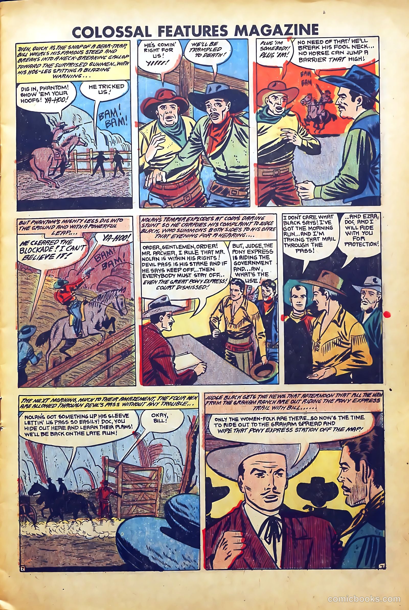 Colossal Features Magazine #2 (1950) — page 9 of 36