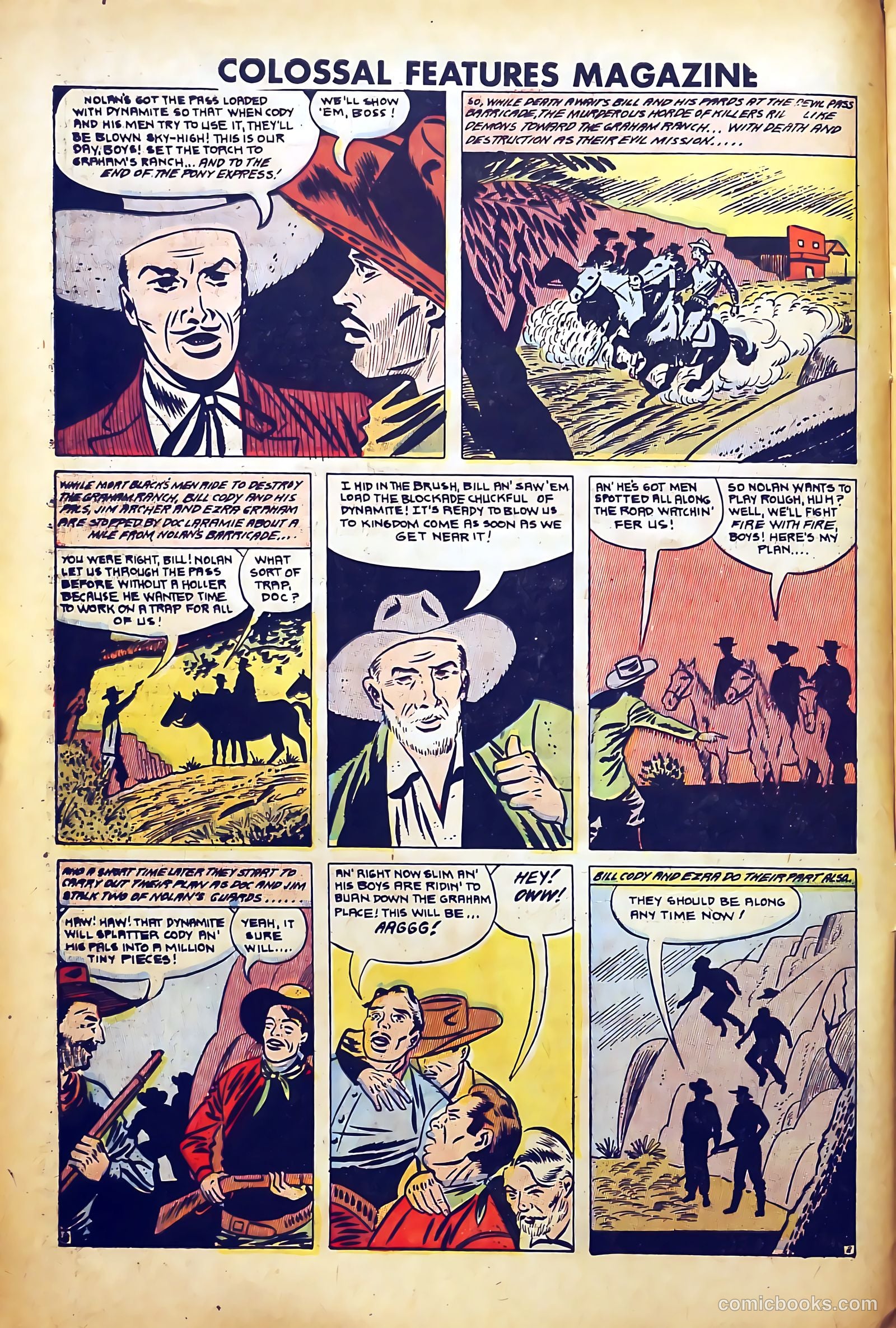 Colossal Features Magazine #2 (1950) — page 10 of 36