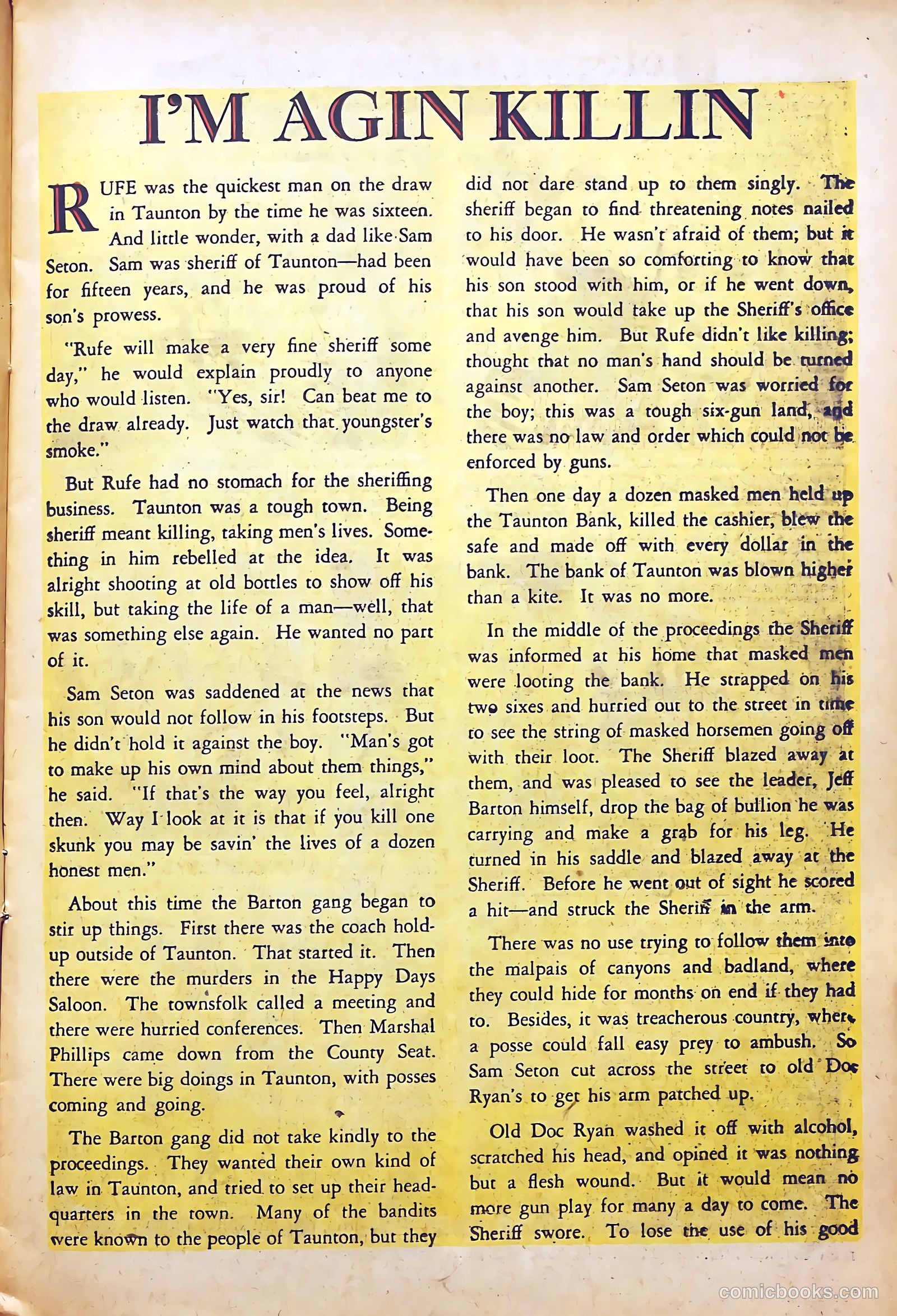Colossal Features Magazine #2 (1950) — page 11 of 36