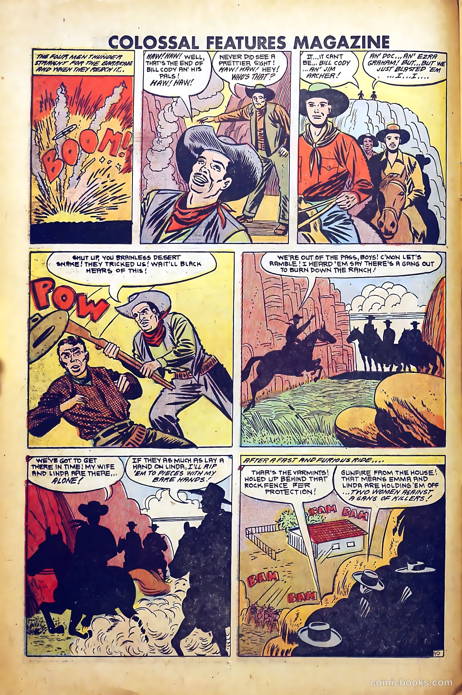 Colossal Features Magazine #2 (1950) — page 14 of 36