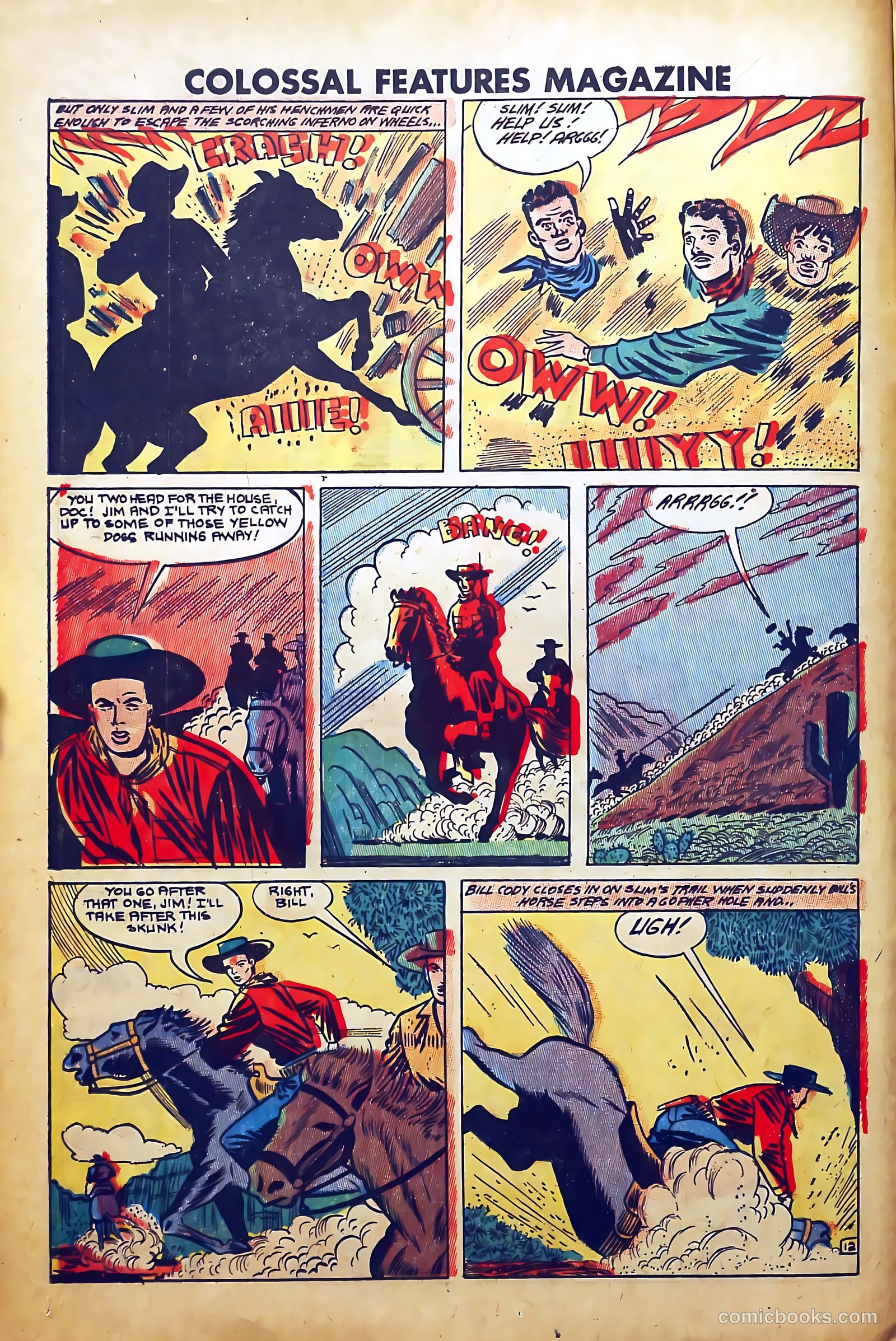 Colossal Features Magazine #2 (1950) — page 16 of 36