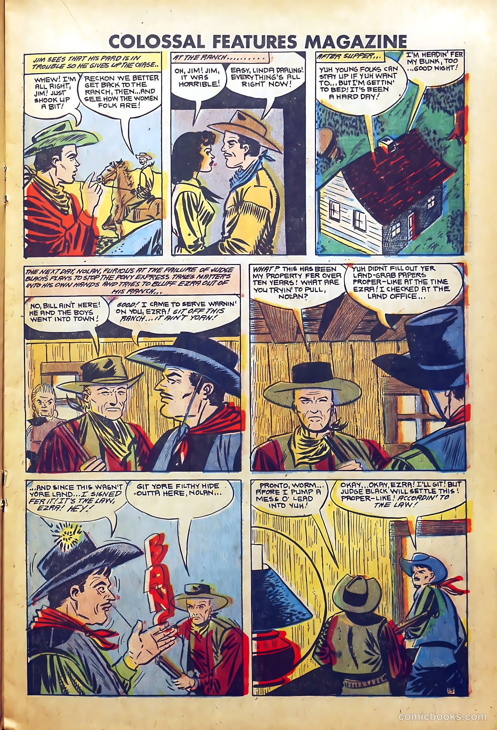 Colossal Features Magazine #2 (1950) — page 17 of 36