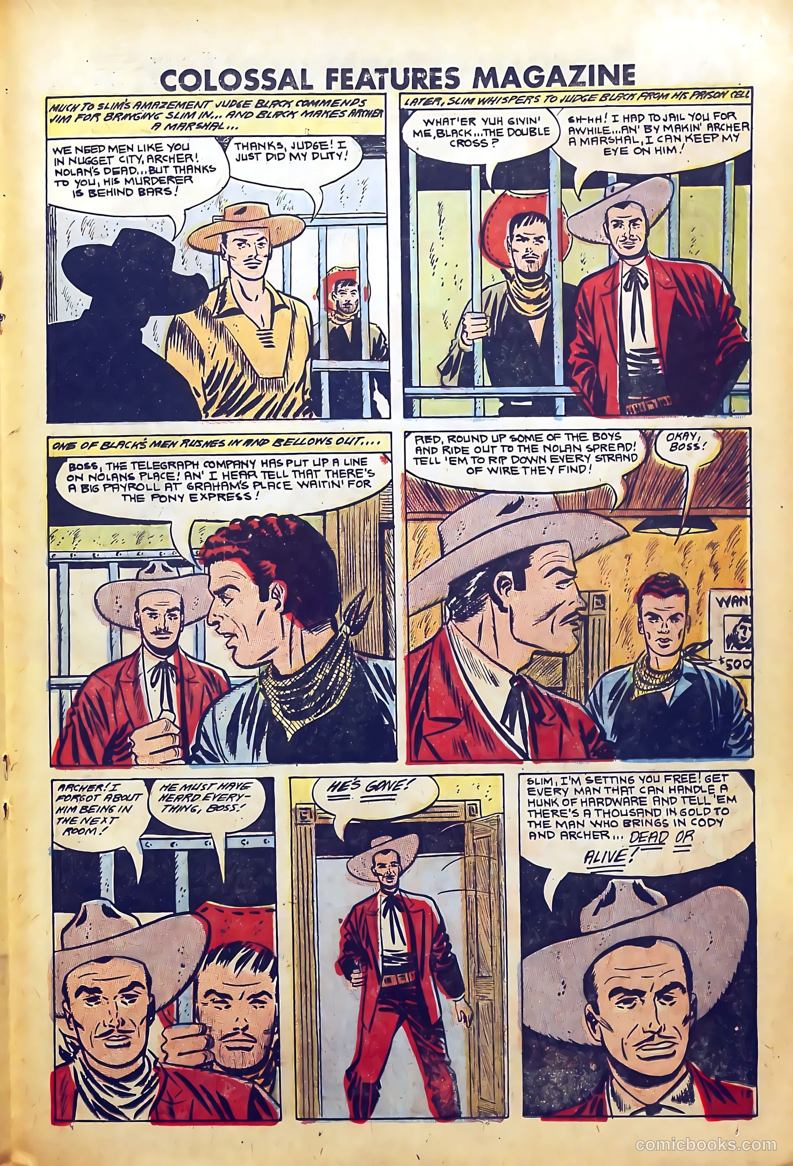 Colossal Features Magazine #2 (1950) — page 19 of 36