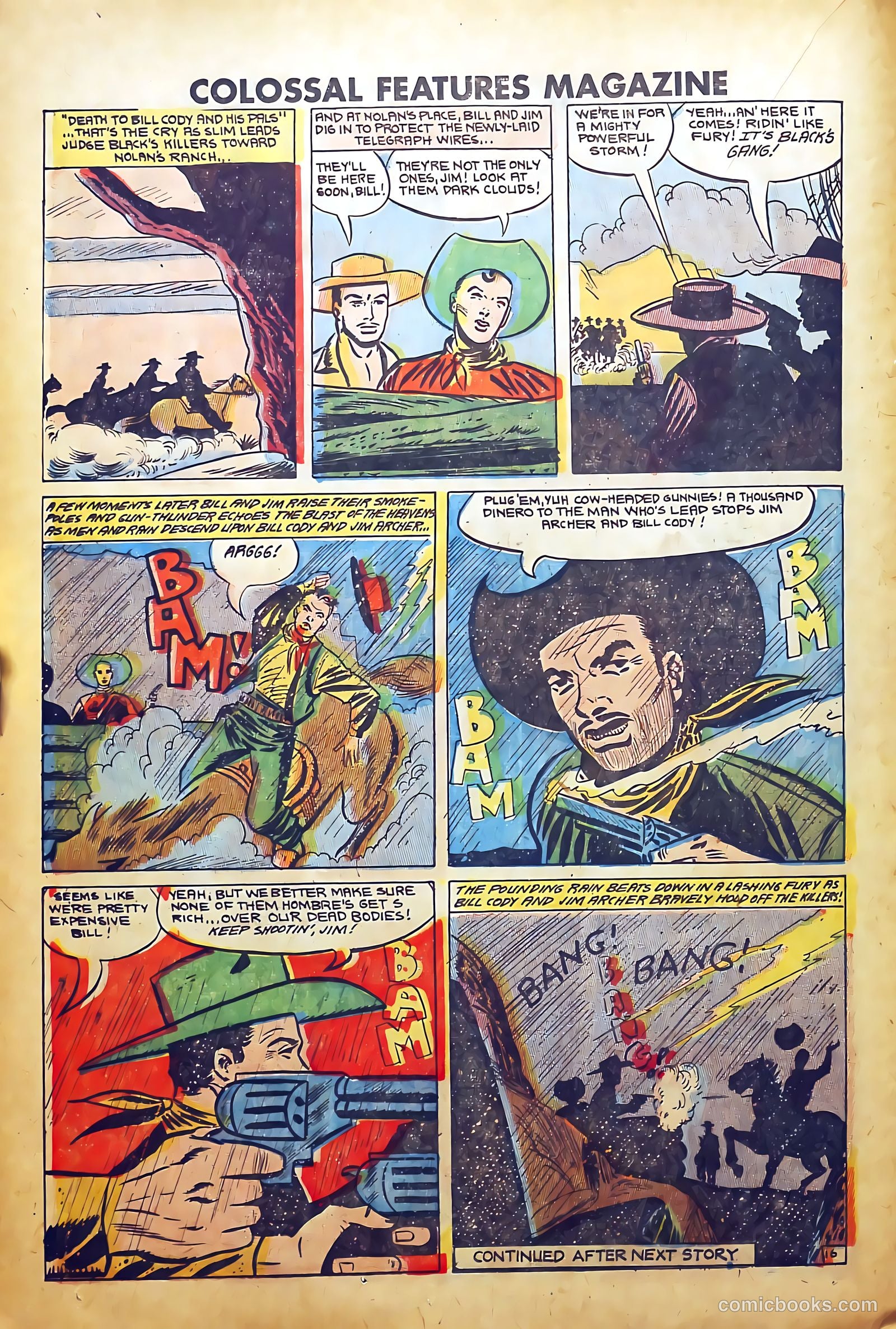 Colossal Features Magazine #2 (1950) — page 20 of 36