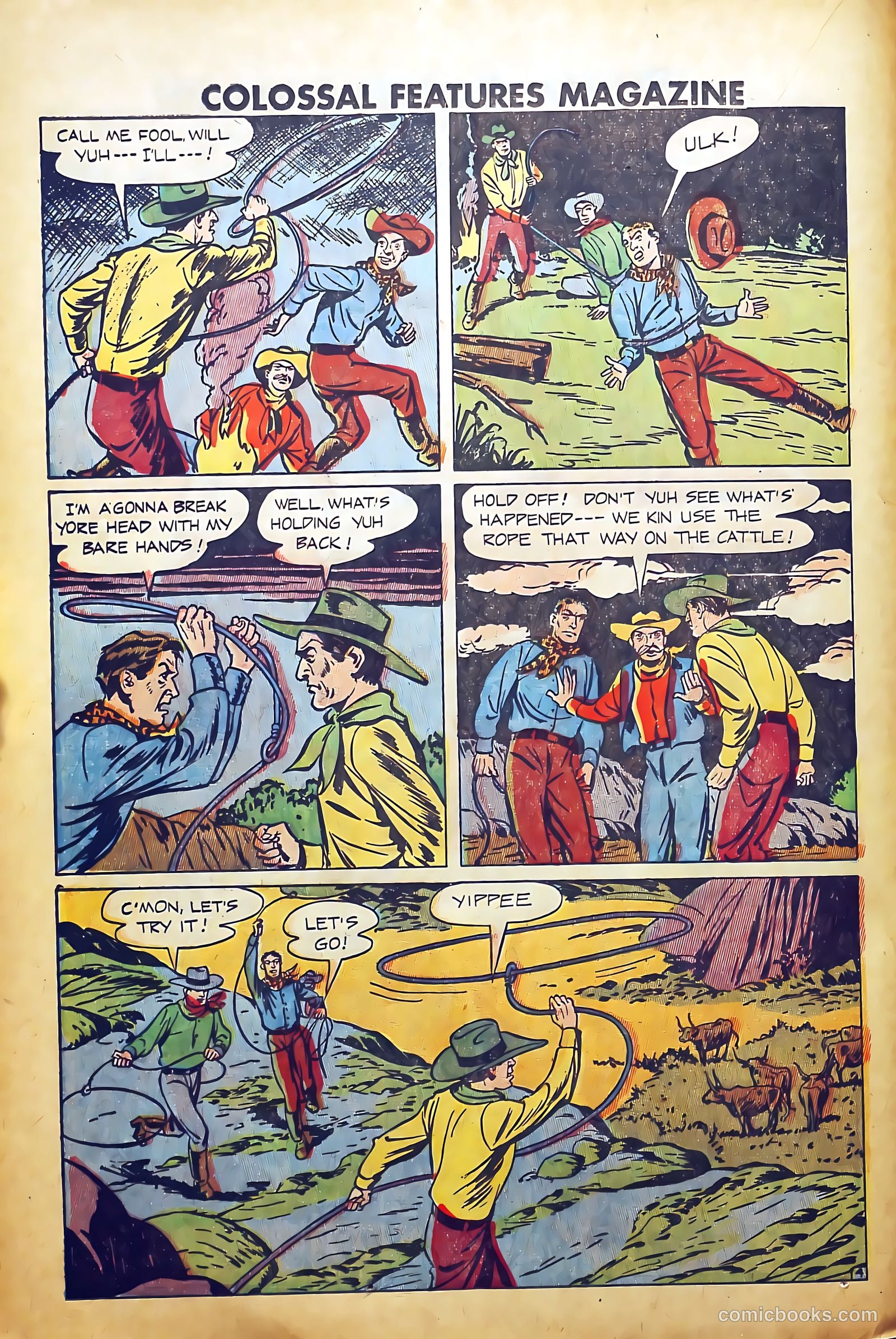 Colossal Features Magazine #2 (1950) — page 24 of 36