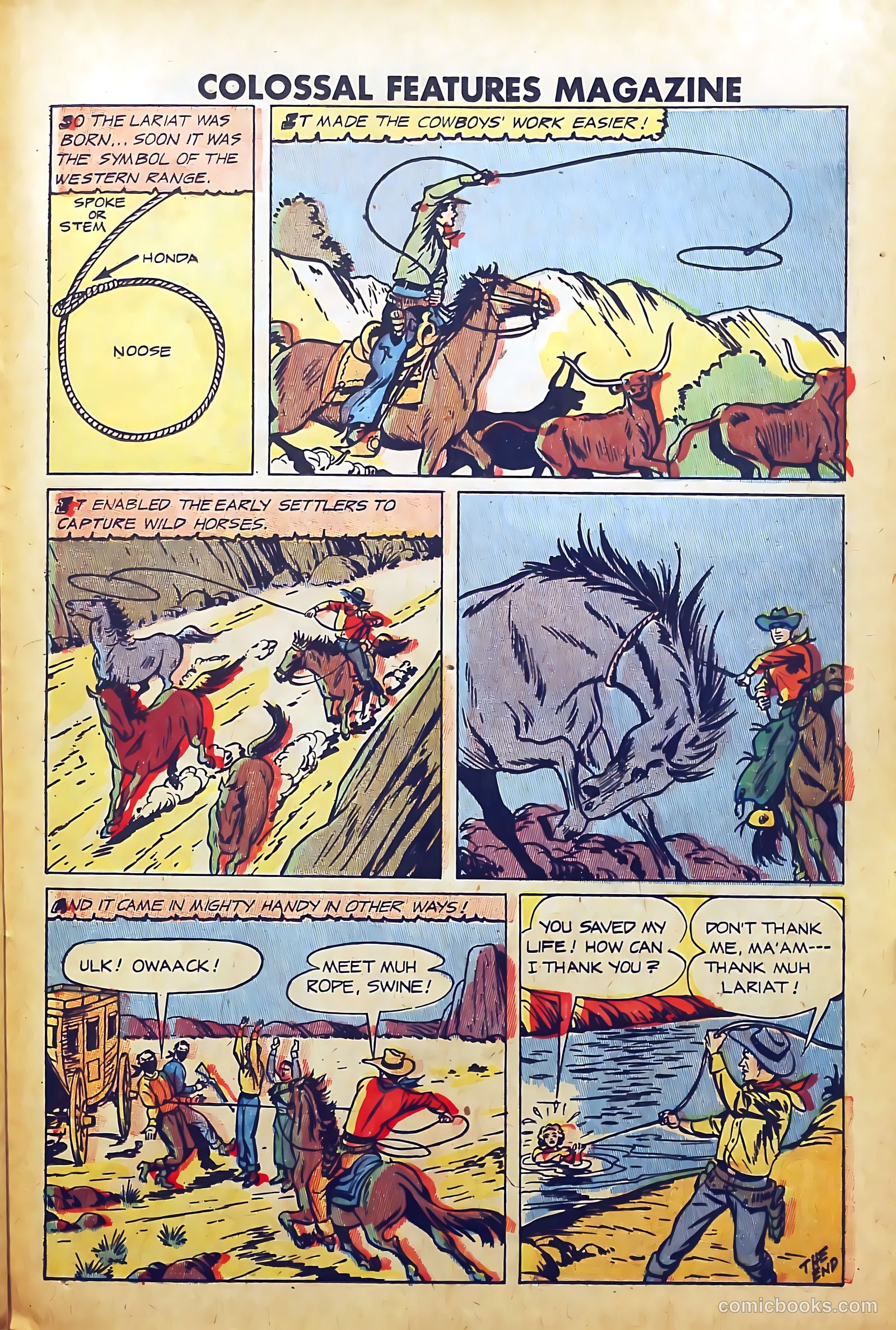 Colossal Features Magazine #2 (1950) — page 25 of 36