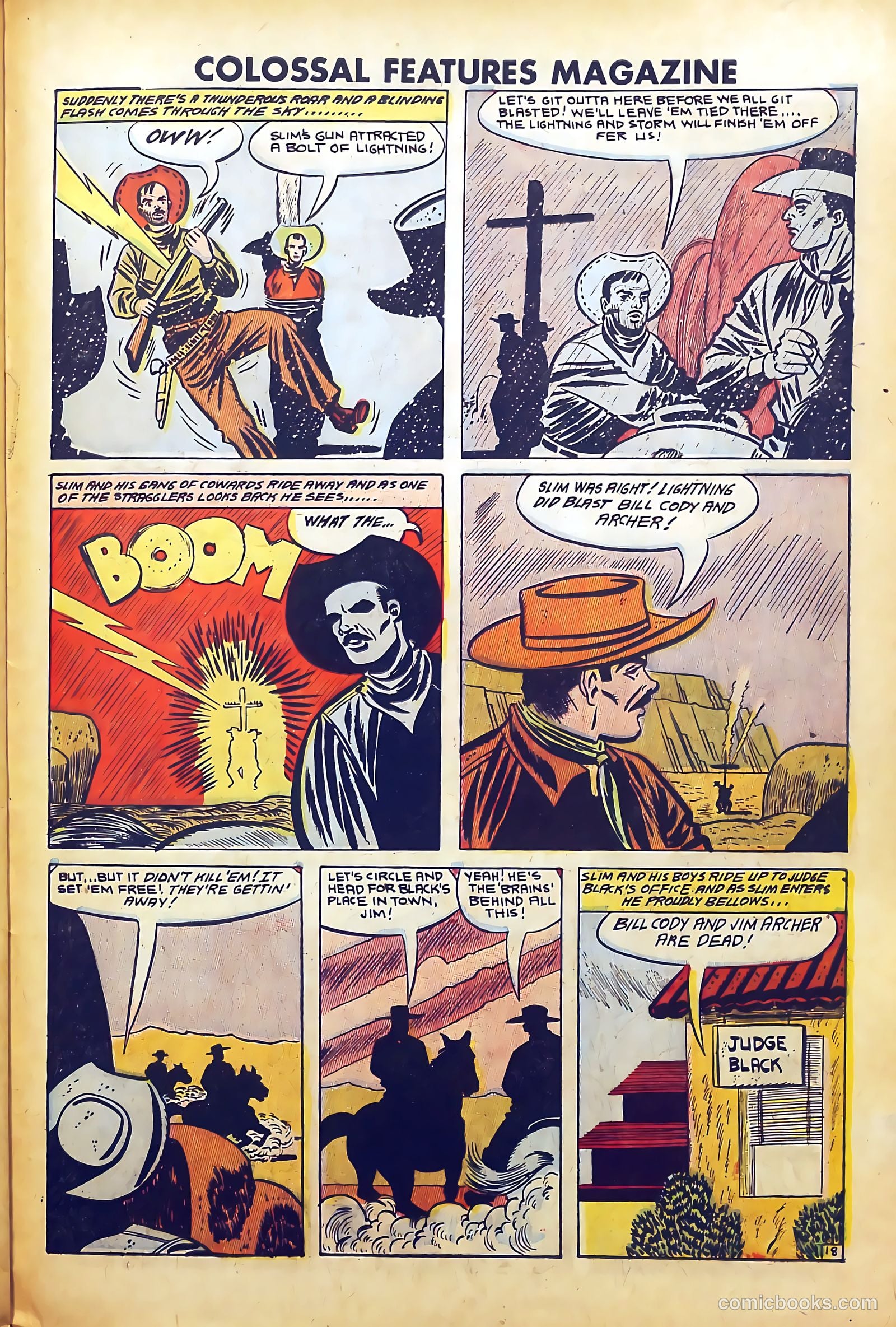 Colossal Features Magazine #2 (1950) — page 27 of 36