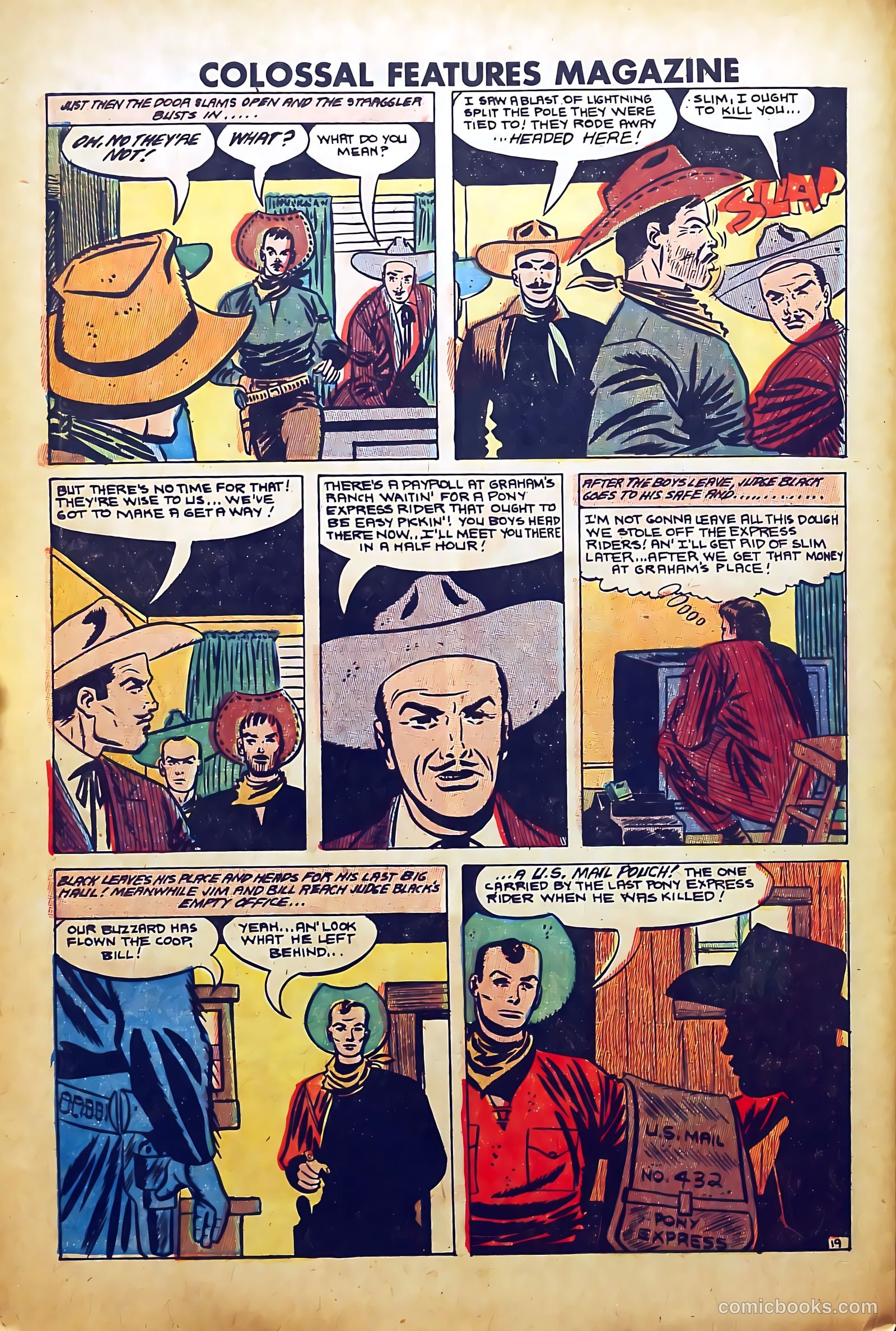 Colossal Features Magazine #2 (1950) — page 28 of 36