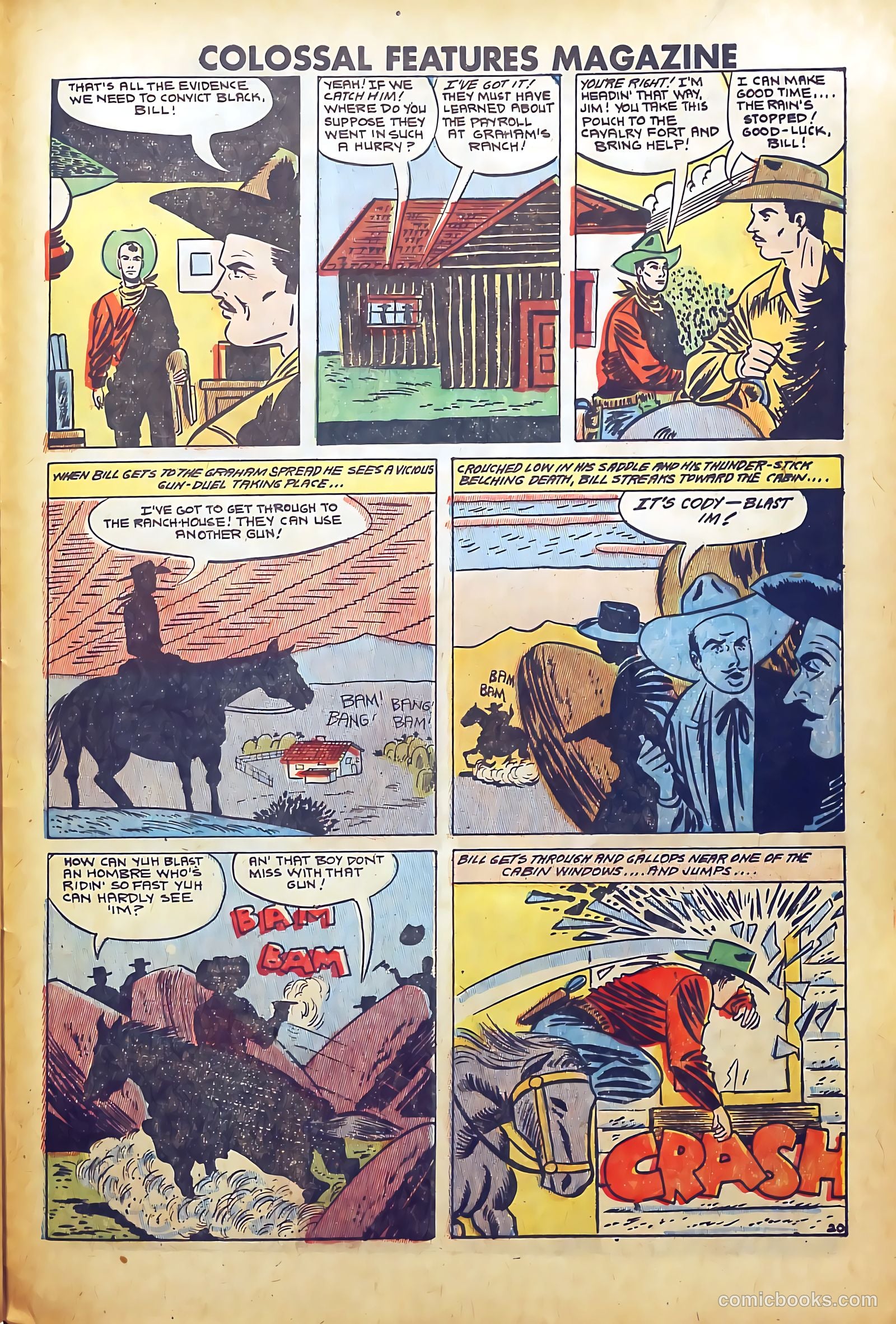 Colossal Features Magazine #2 (1950) — page 29 of 36