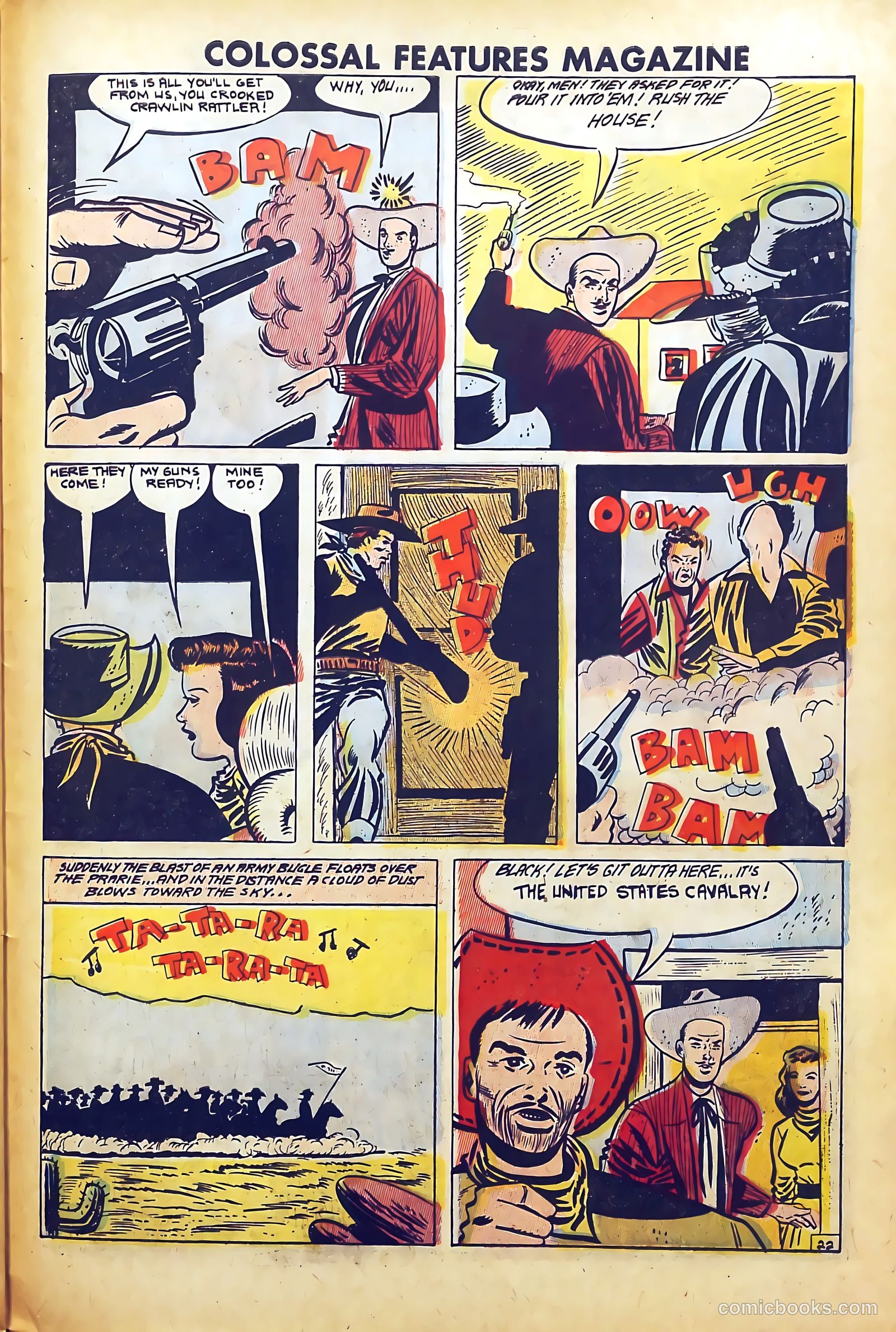 Colossal Features Magazine #2 (1950) — page 31 of 36