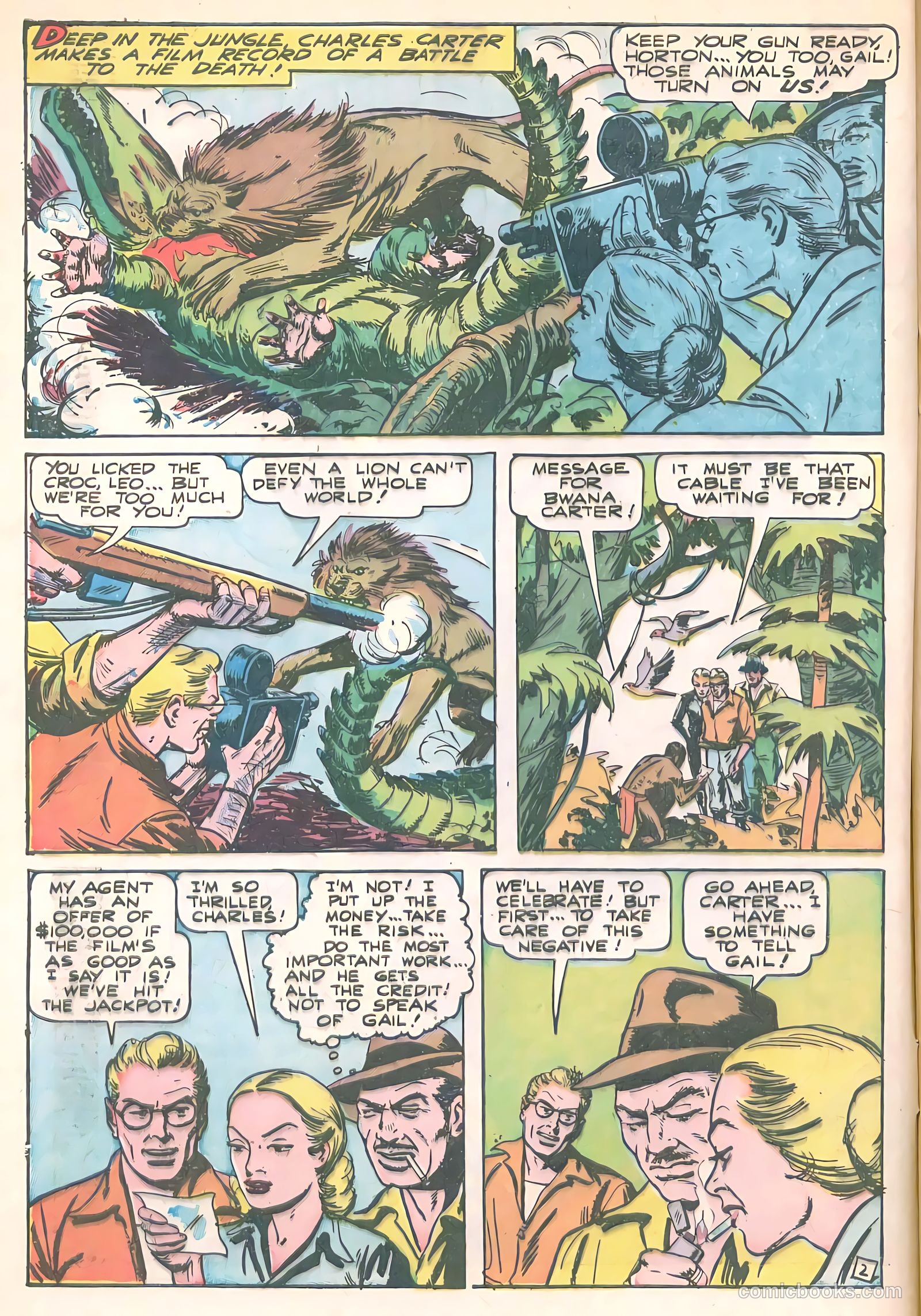 Exciting Comics #65 (1940) — page 4 of 52