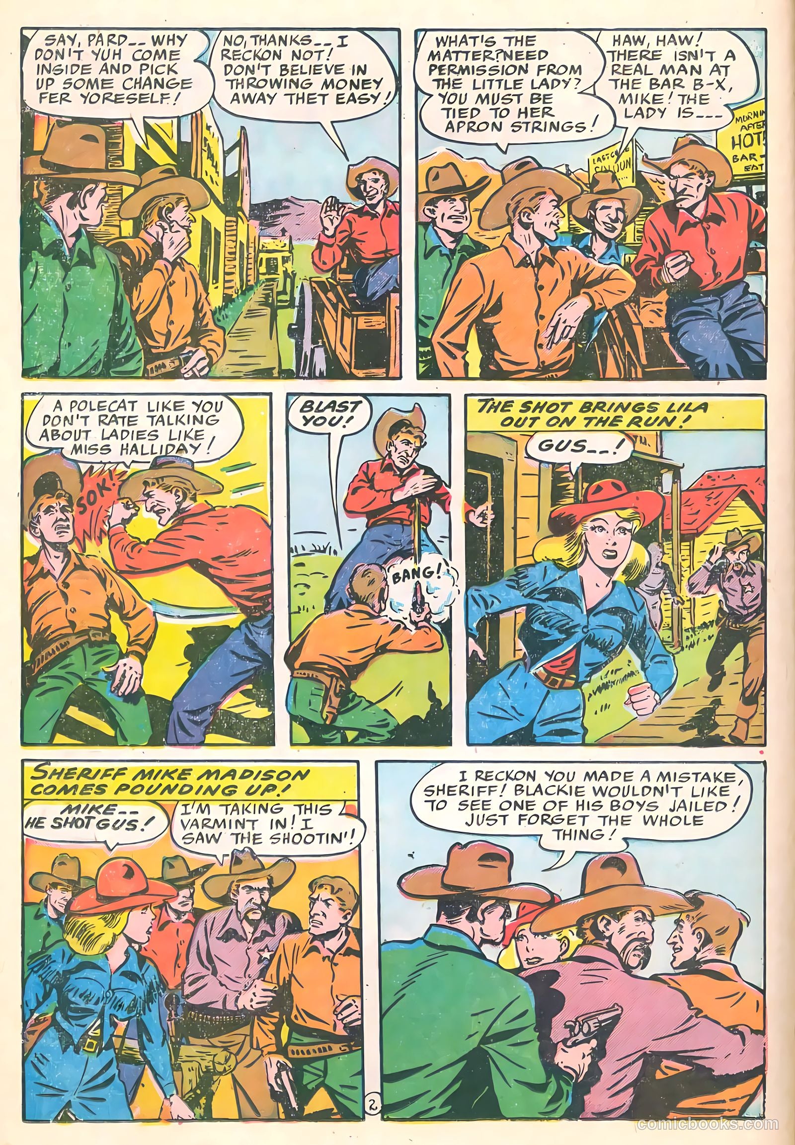 Exciting Comics #65 (1940) — page 22 of 52