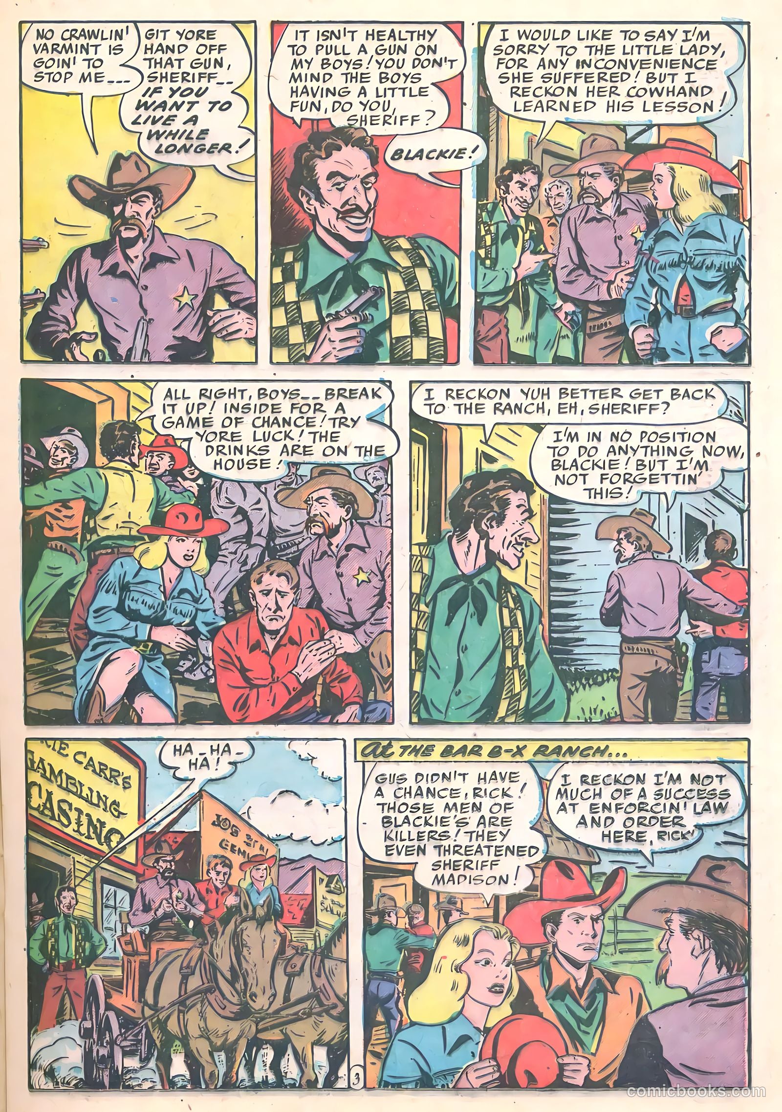 Exciting Comics #65 (1940) — page 23 of 52