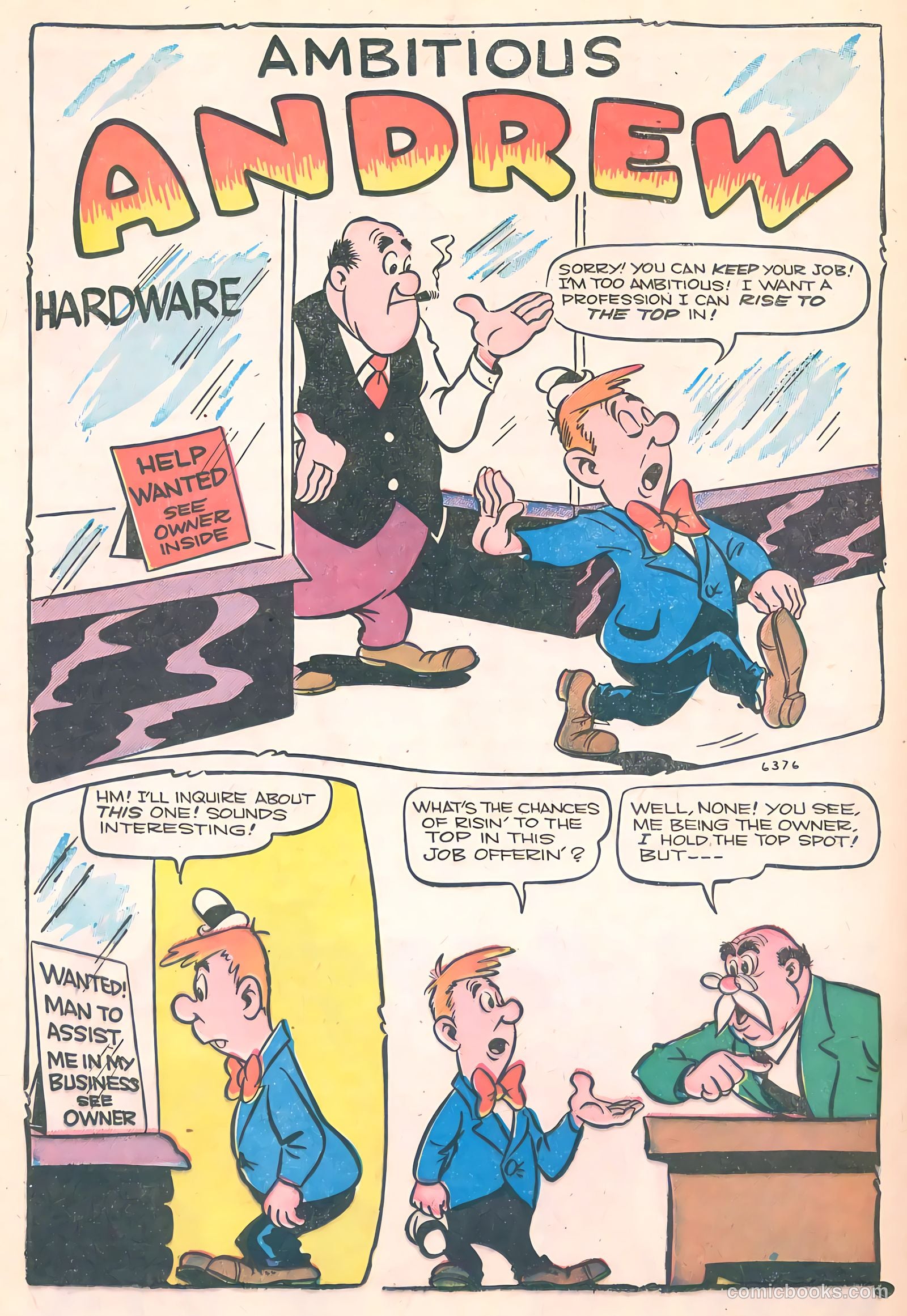 Exciting Comics #65 (1940) — page 32 of 52