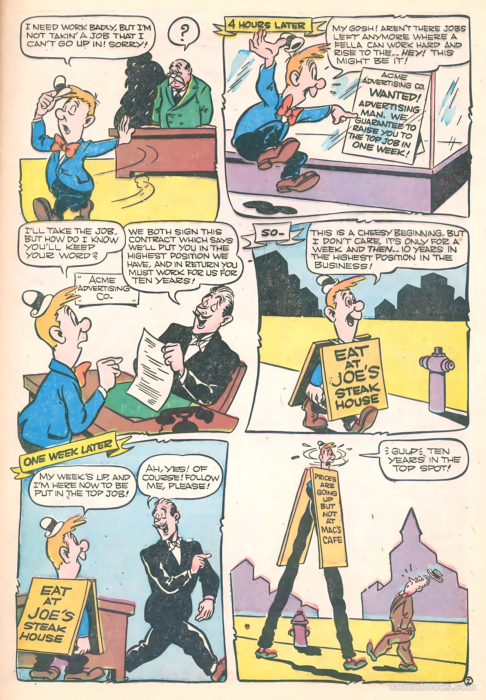 Exciting Comics #65 (1940) — page 33 of 52
