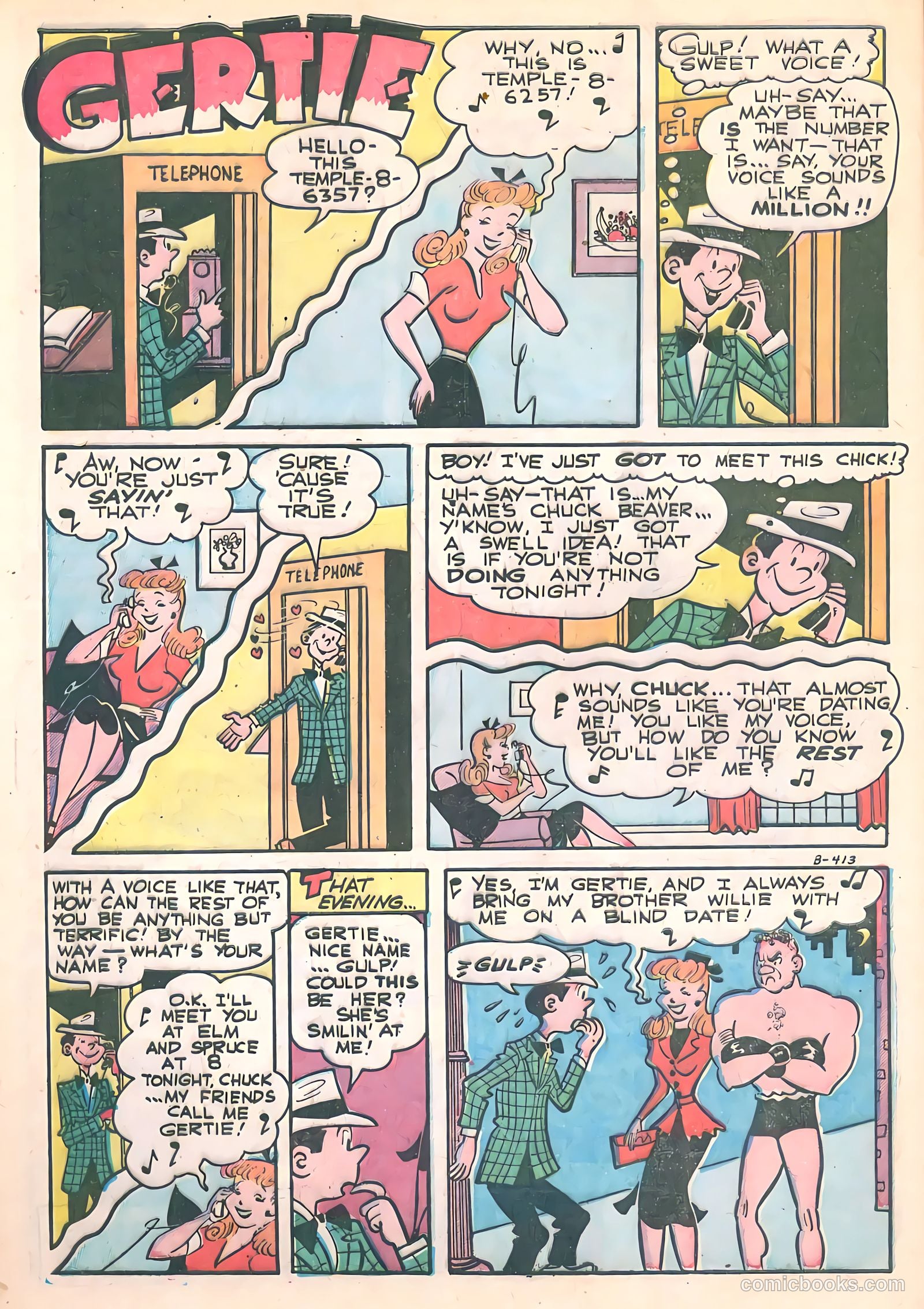 Exciting Comics #65 (1940) — page 42 of 52