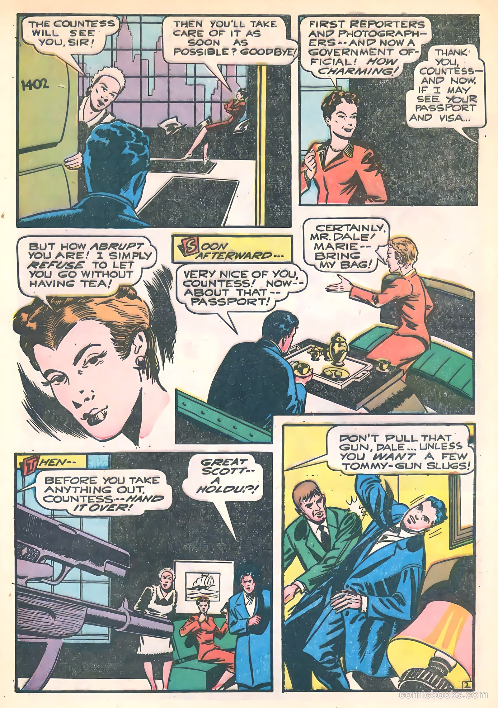 Exciting Comics #65 (1940) — page 44 of 52