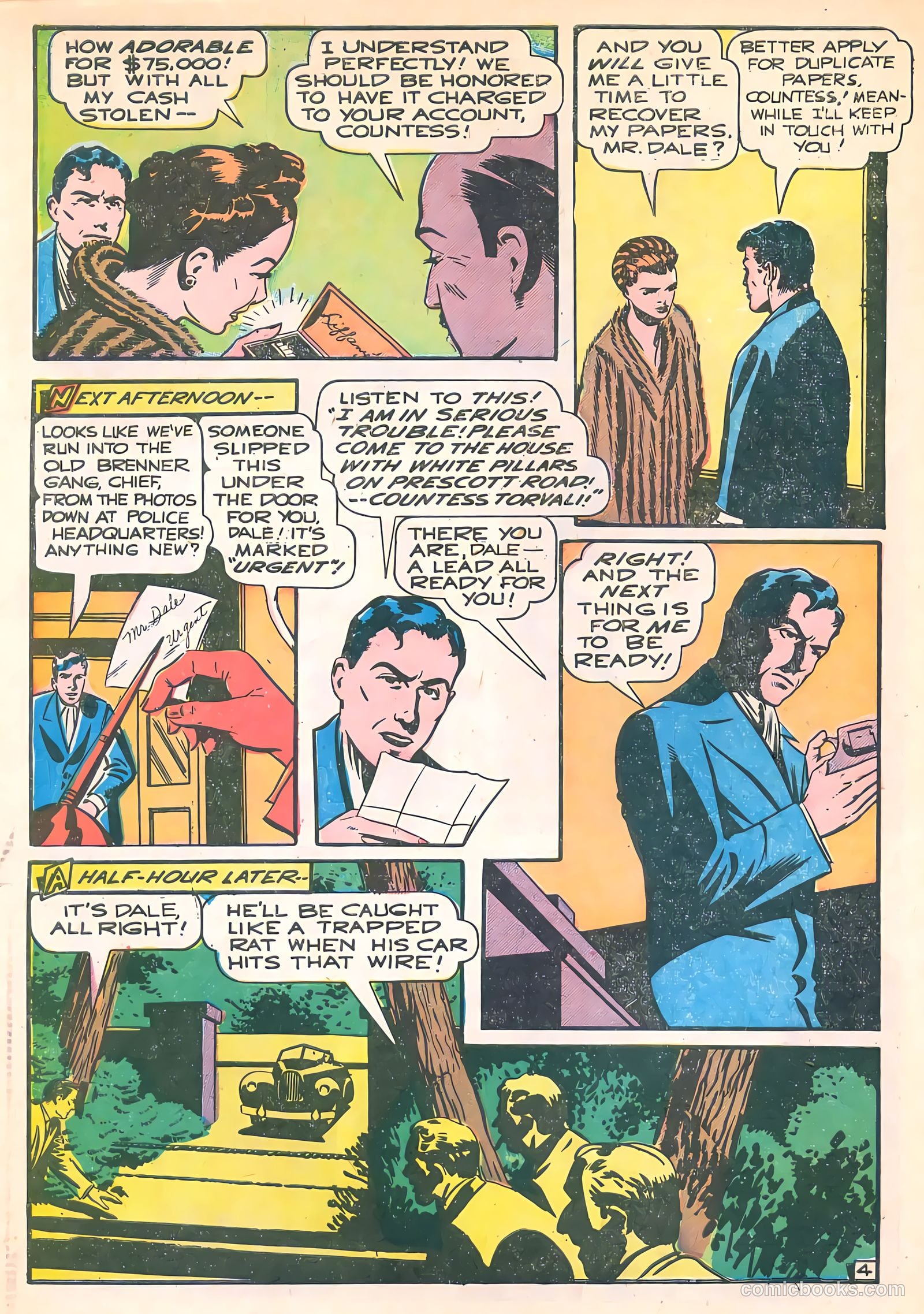 Exciting Comics #65 (1940) — page 46 of 52