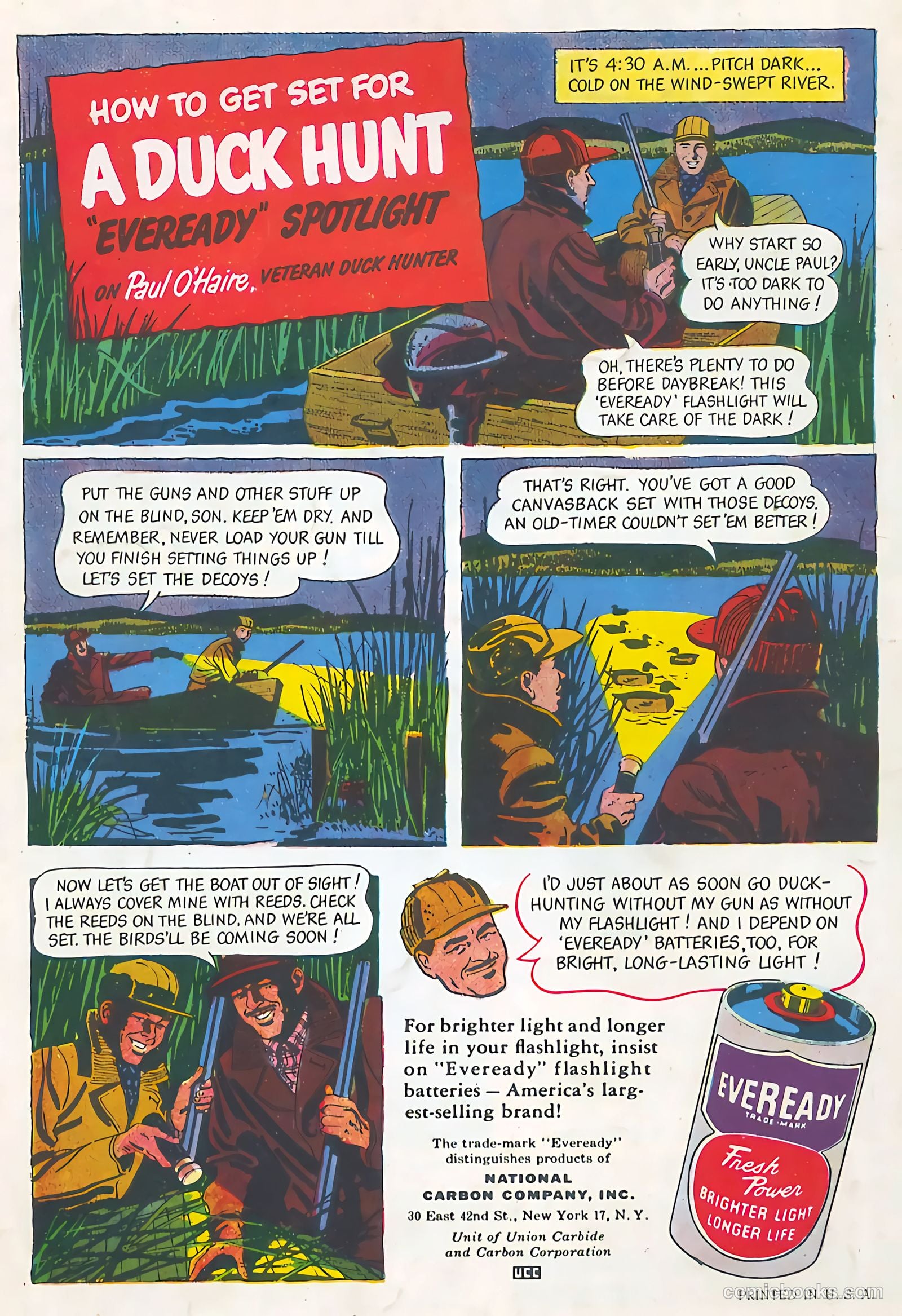 Exciting Comics #65 (1940) — page 52 of 52