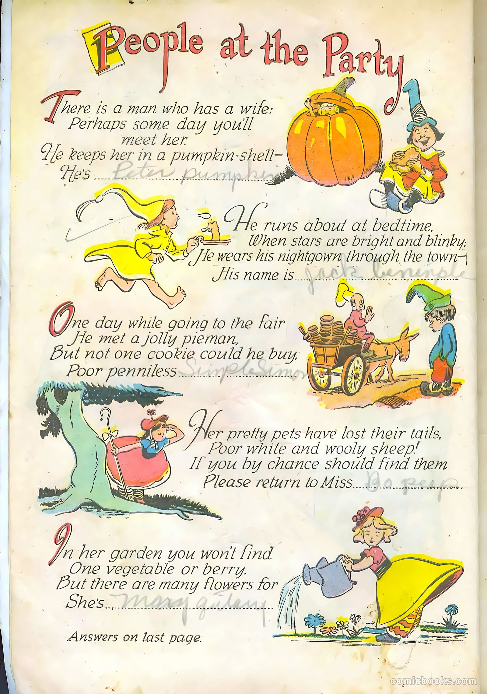 4c0090 christmas with mother goose #nn — page 6 of 37