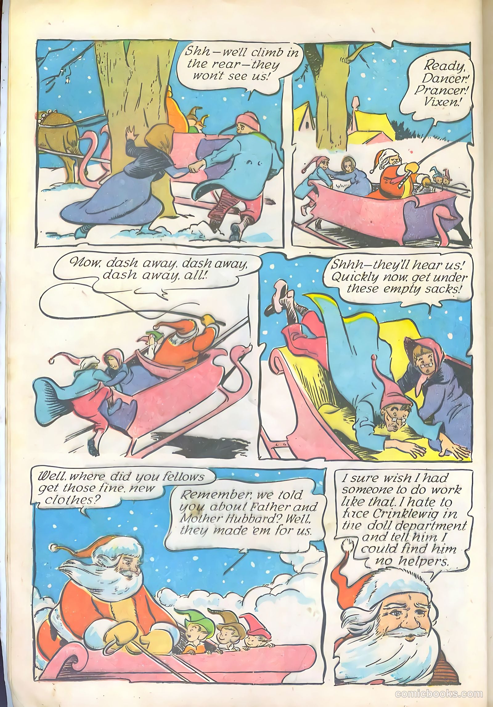 4c0090 christmas with mother goose #nn — page 12 of 37