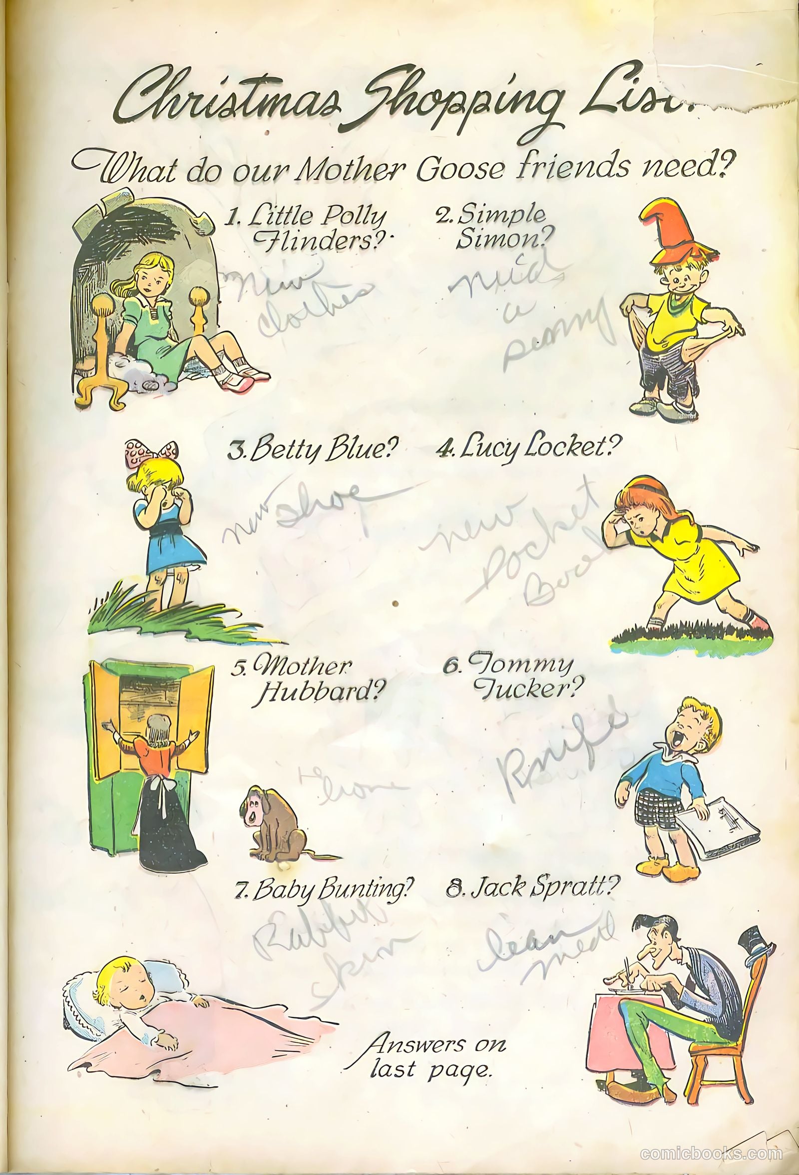 4c0090 christmas with mother goose #nn — page 17 of 37