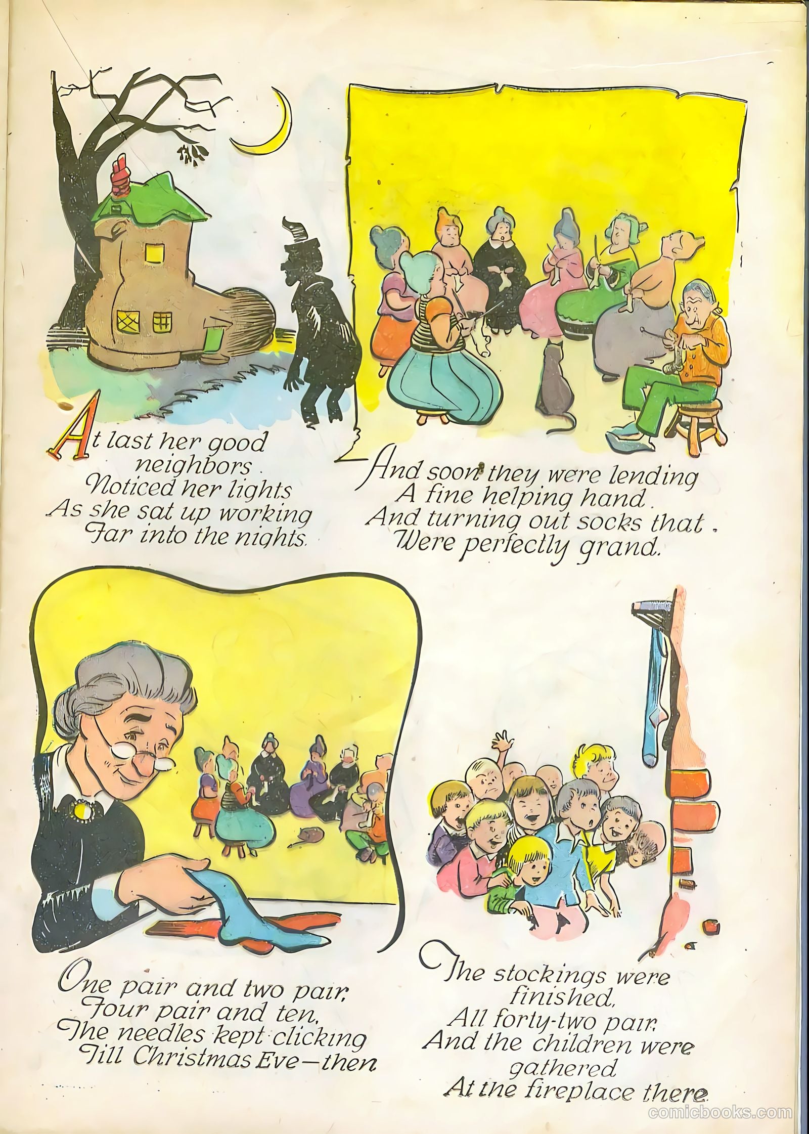 4c0090 christmas with mother goose #nn — page 22 of 37