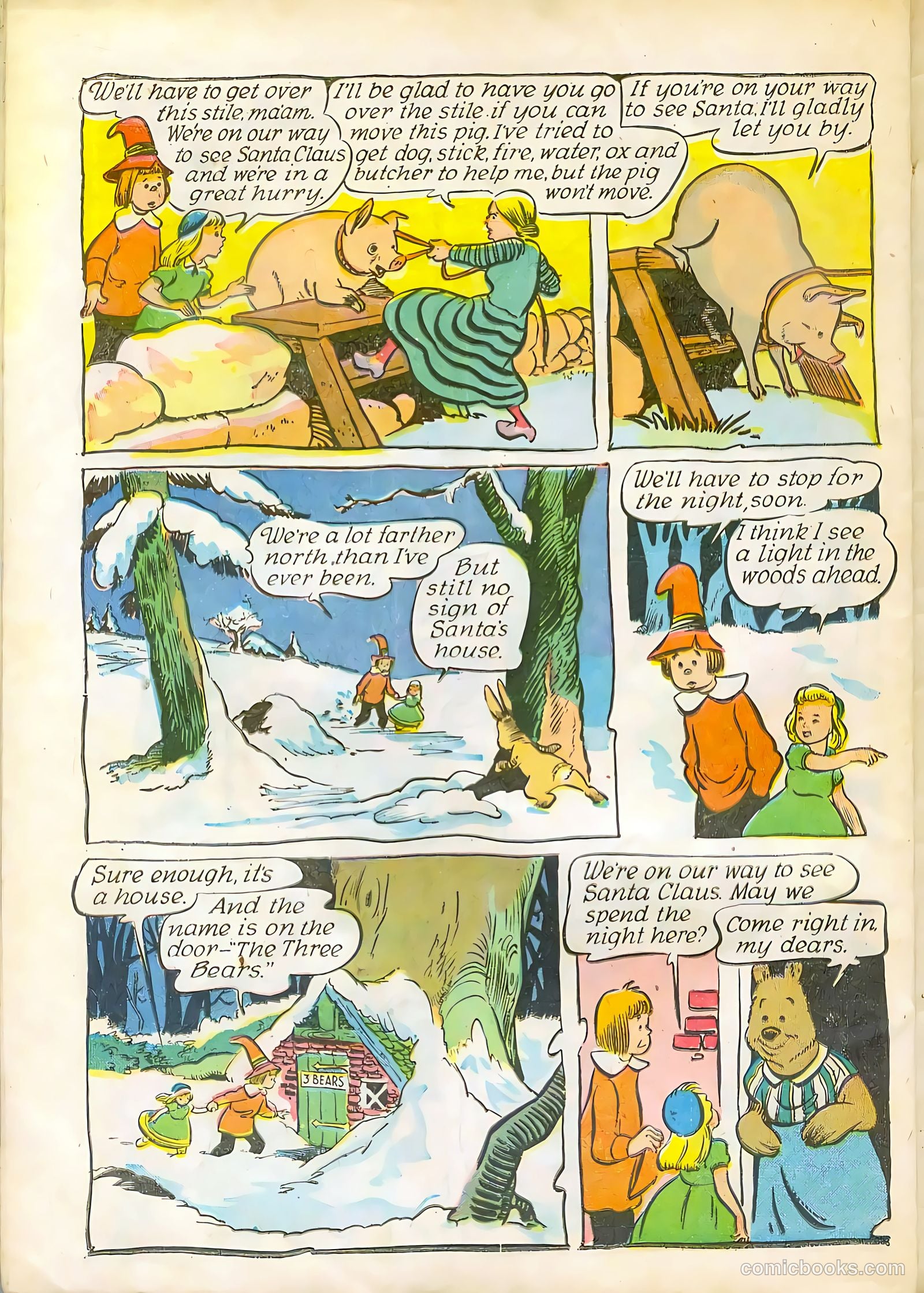 4c0090 christmas with mother goose #nn — page 27 of 37