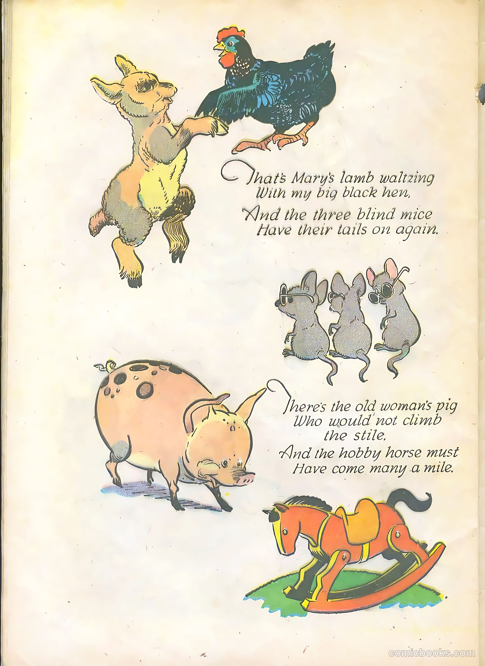 4c0090 christmas with mother goose #nn — page 33 of 37
