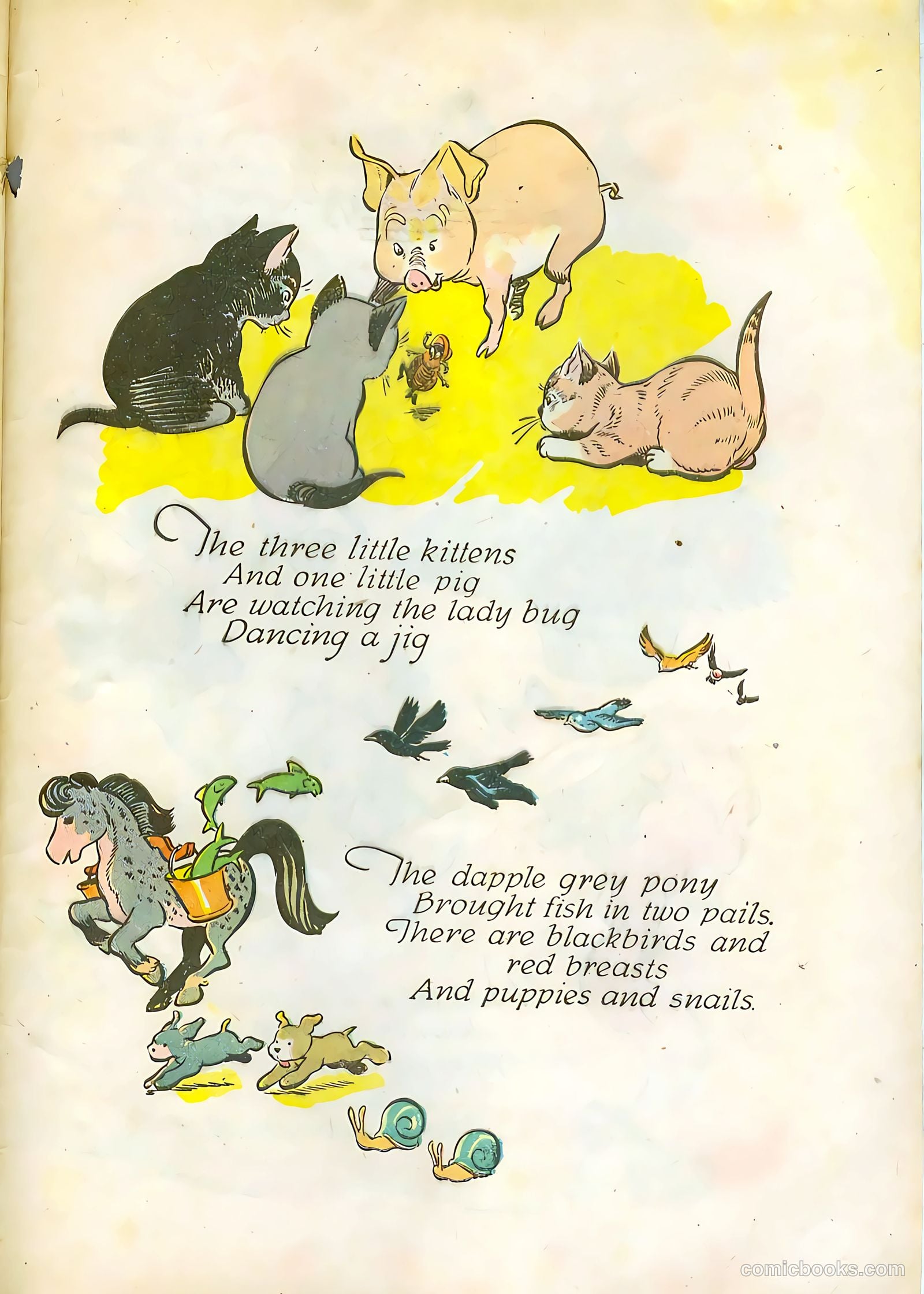 4c0090 christmas with mother goose #nn — page 34 of 37