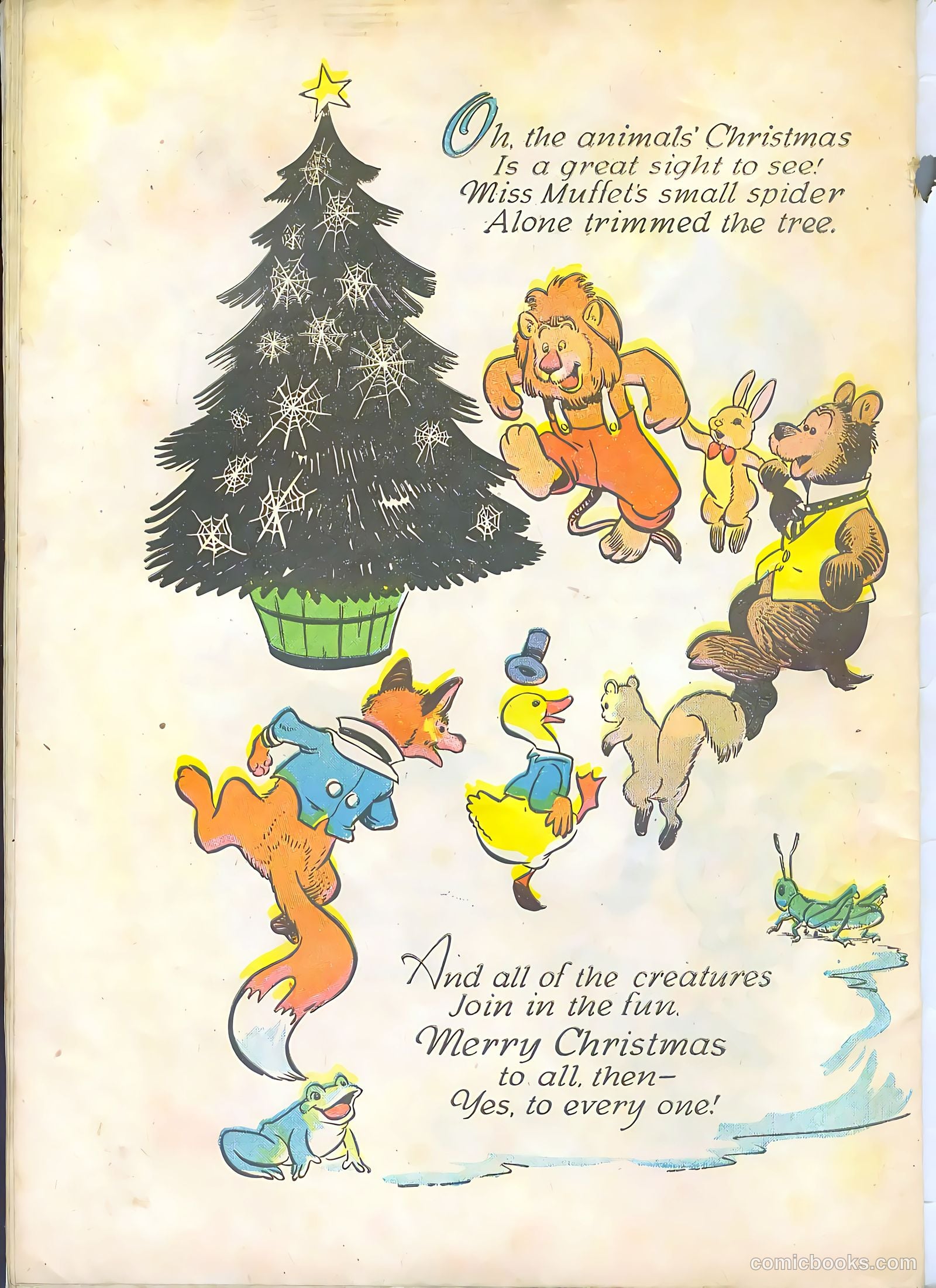 4c0090 christmas with mother goose #nn — page 35 of 37