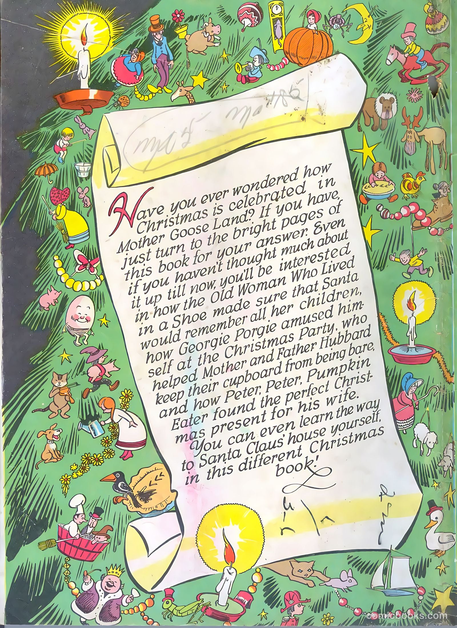 4c0090 christmas with mother goose #nn — page 37 of 37