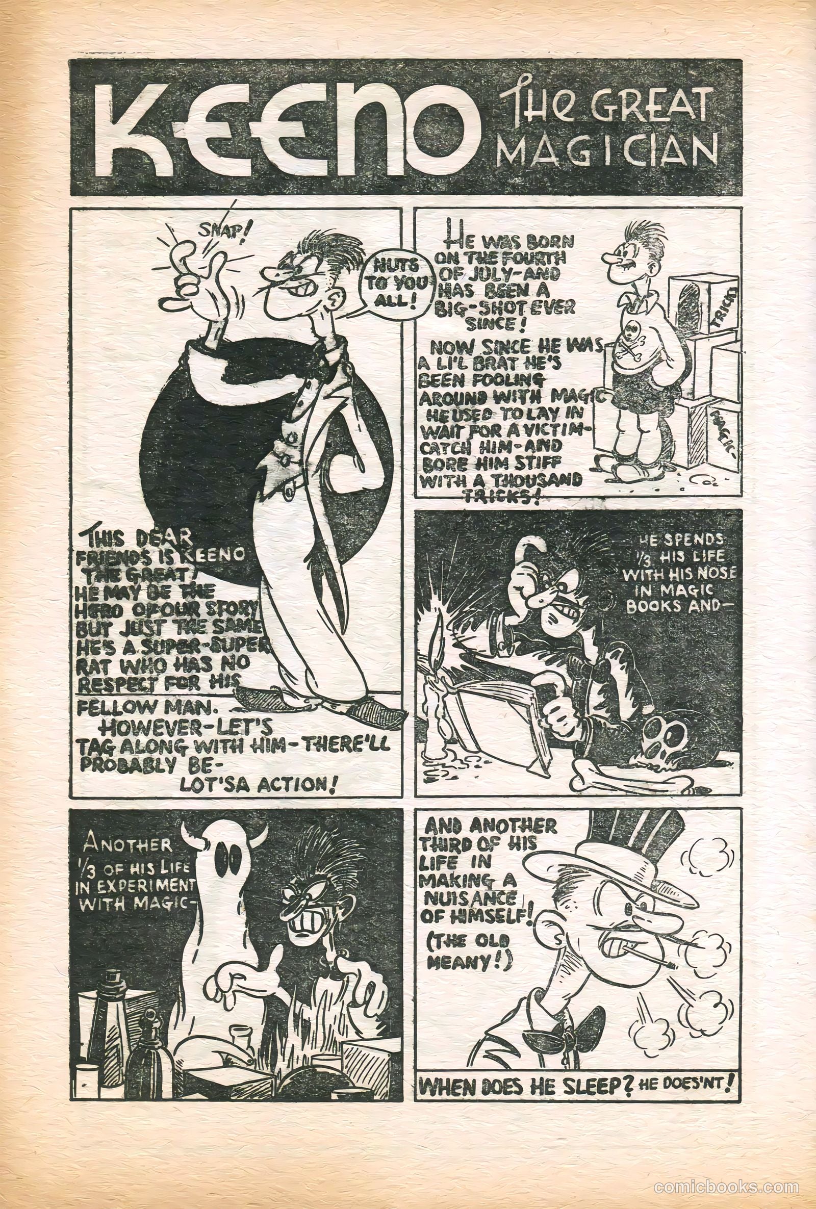 Uncle Joe's Funnies #1 (1938) — page 12 of 68