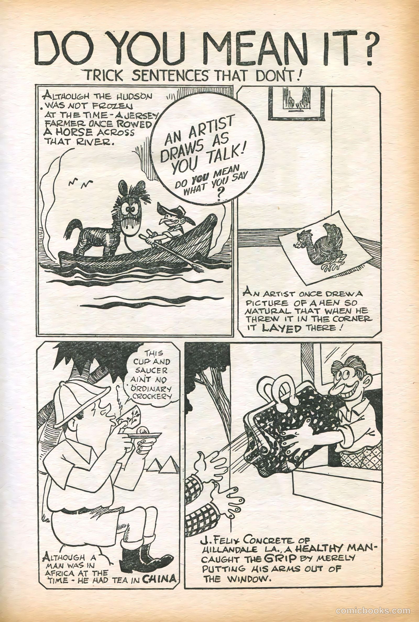 Uncle Joe's Funnies #1 (1938) — page 27 of 68