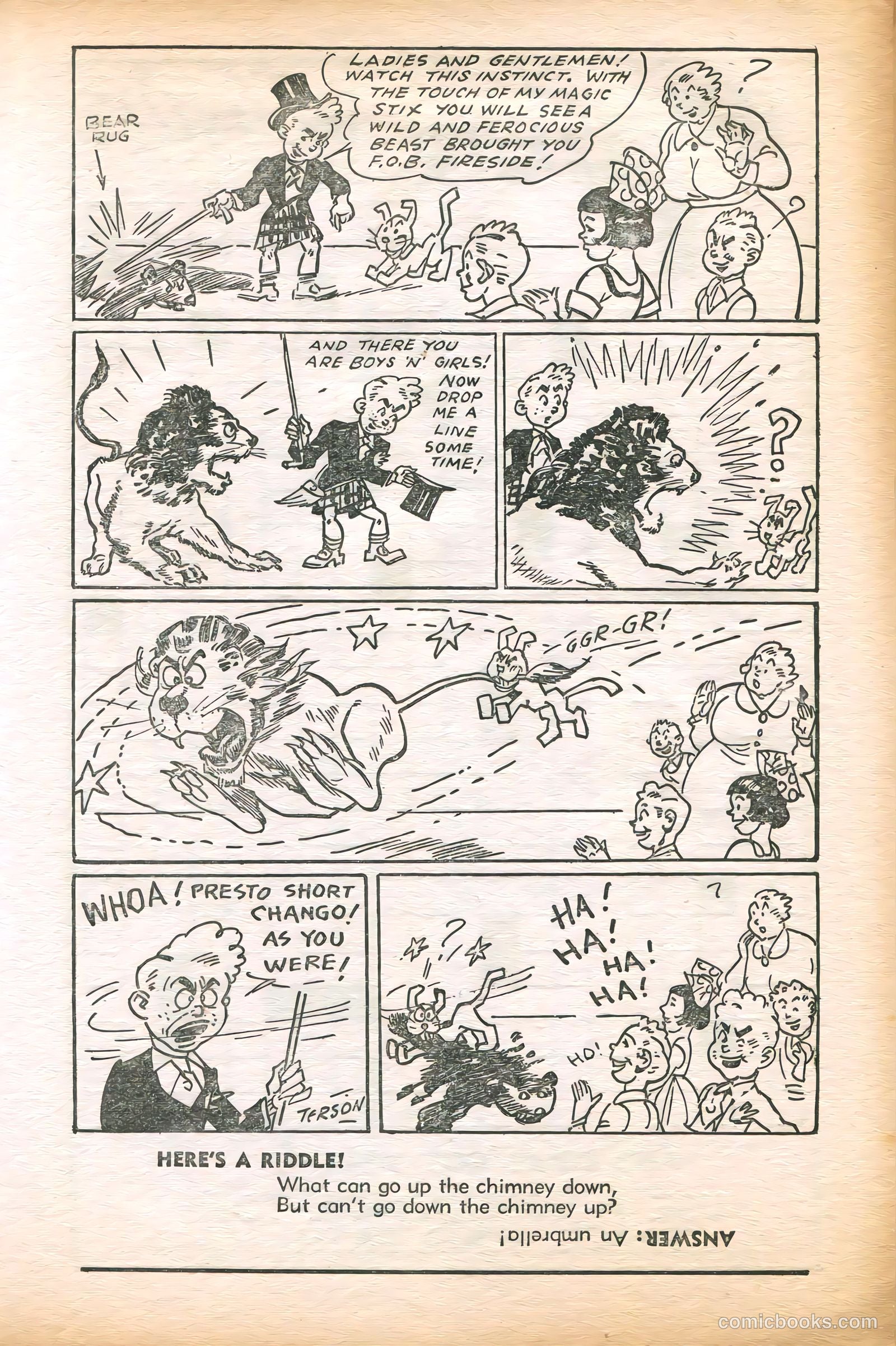 Uncle Joe's Funnies #1 (1938) — page 35 of 68
