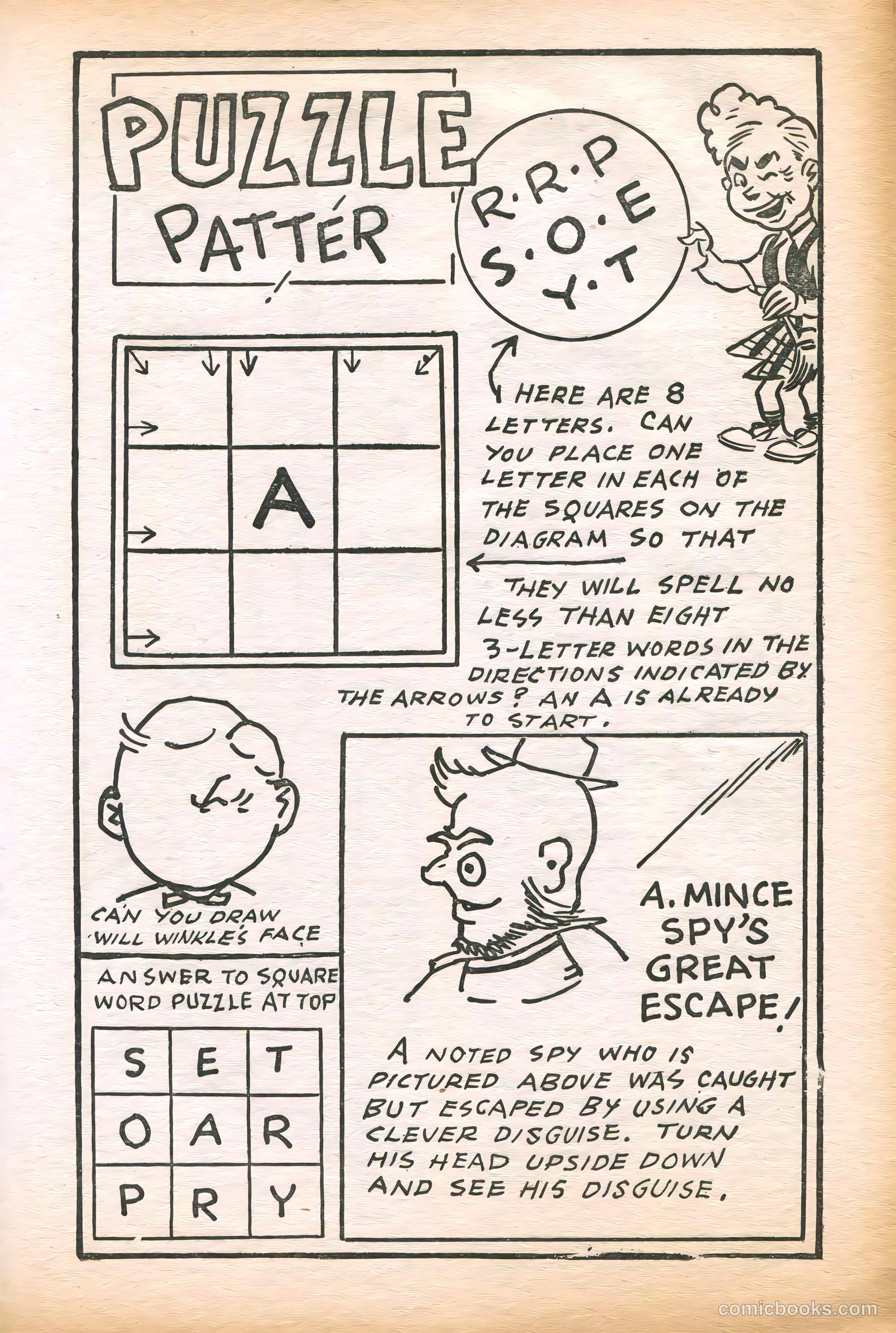 Uncle Joe's Funnies #1 (1938) — page 39 of 68