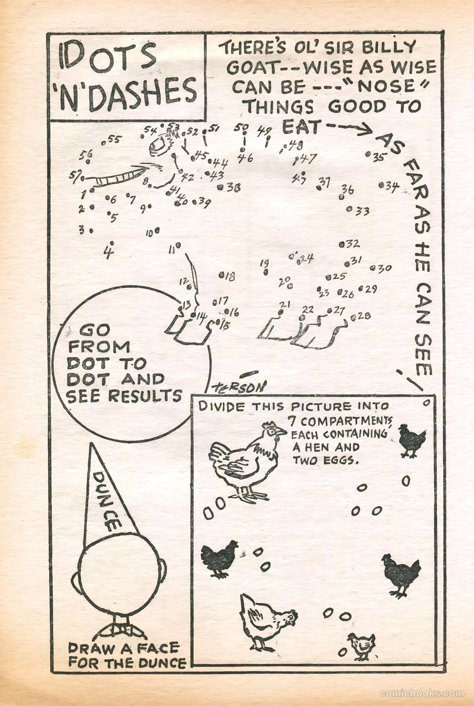 Uncle Joe's Funnies #1 (1938) — page 50 of 68