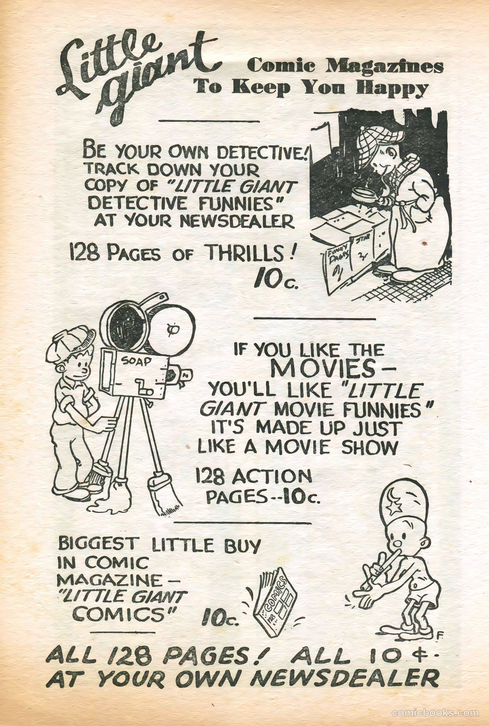 Uncle Joe's Funnies #1 (1938) — page 58 of 68