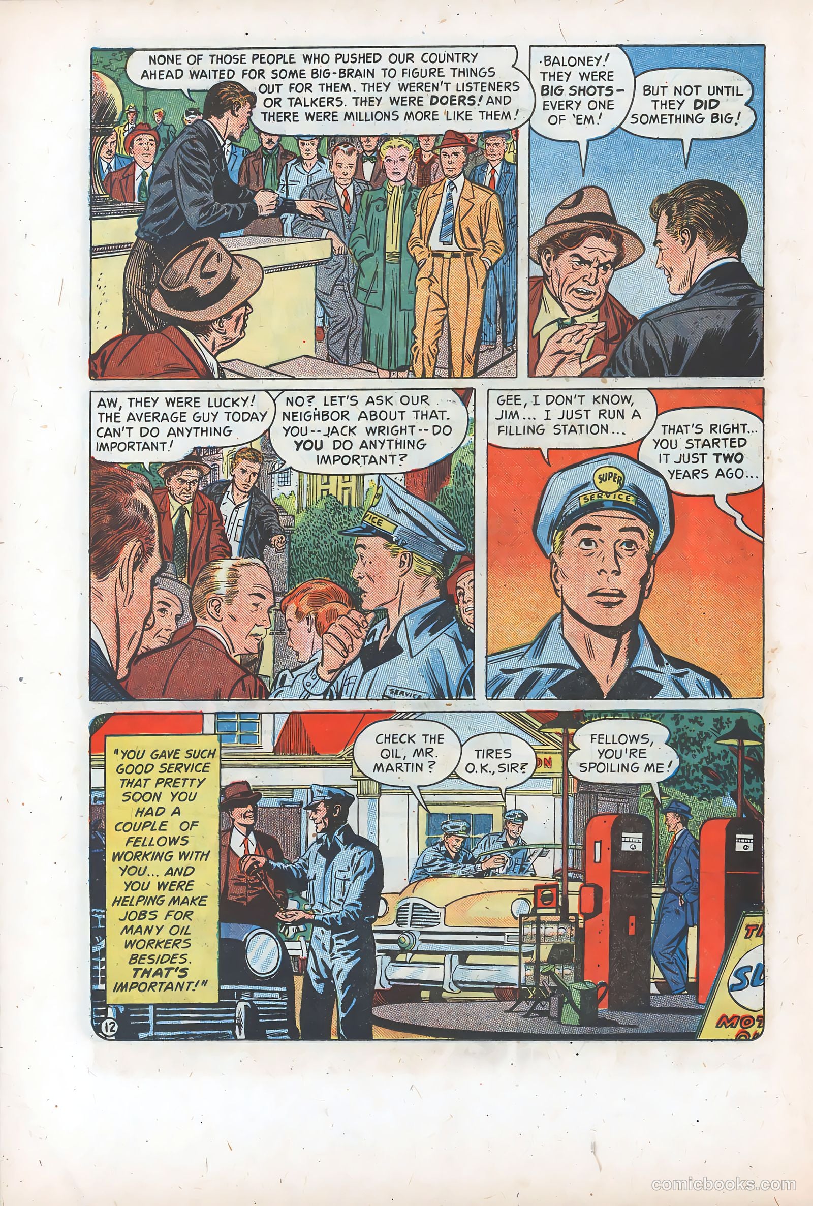 Watch Out for Big Talk! #nn (1950) — page 12 of 16