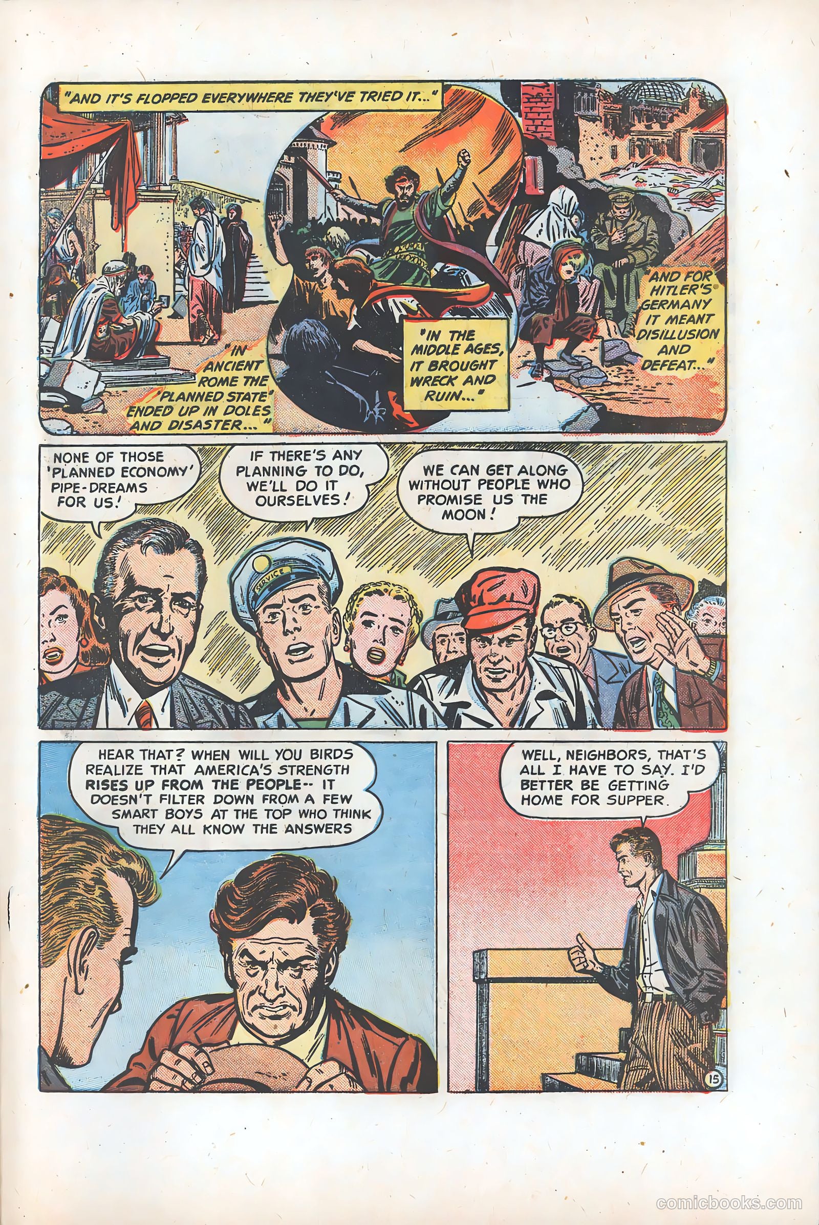 Watch Out for Big Talk! #nn (1950) — page 15 of 16