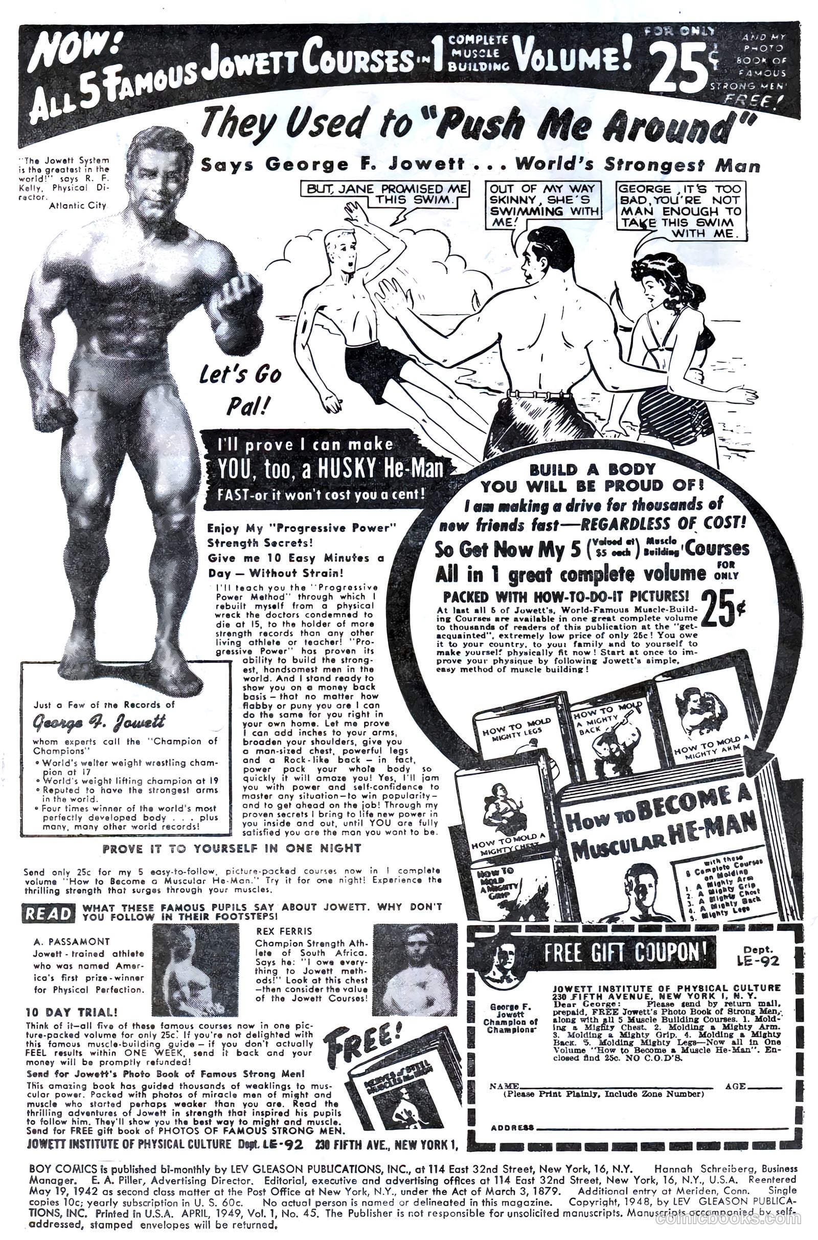 Boy Comics #45 (1950) — page 2 of 52